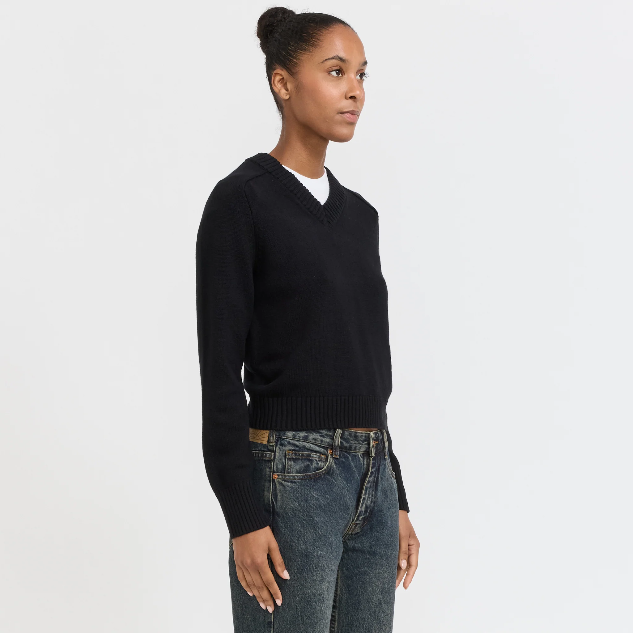 Womens Parks Knit Black - Image 3