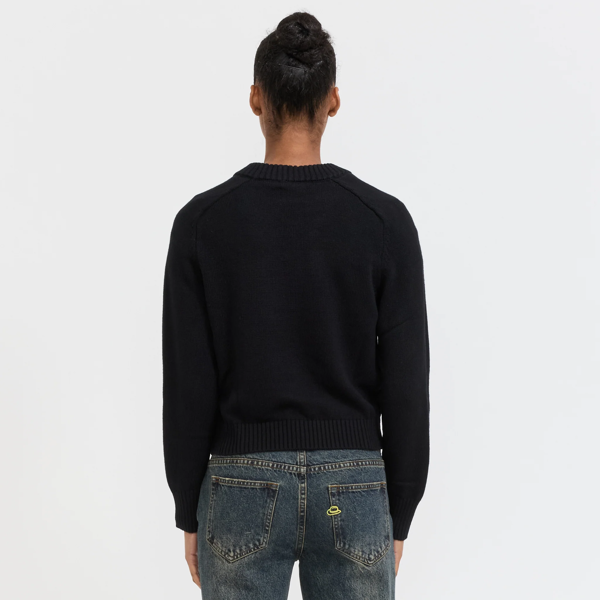 Womens Parks Knit Black - Image 4