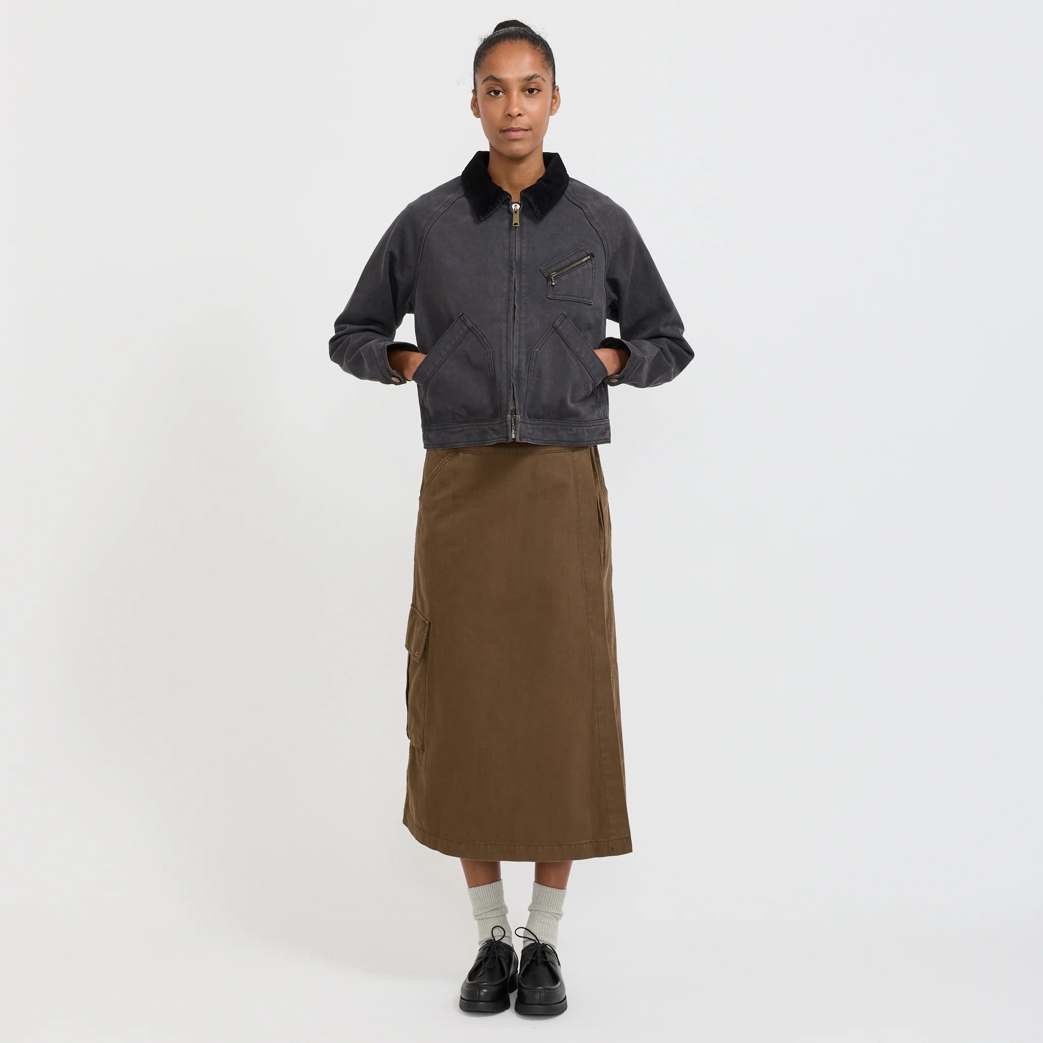 Womens Ranch Jacket Used Black - Image 2