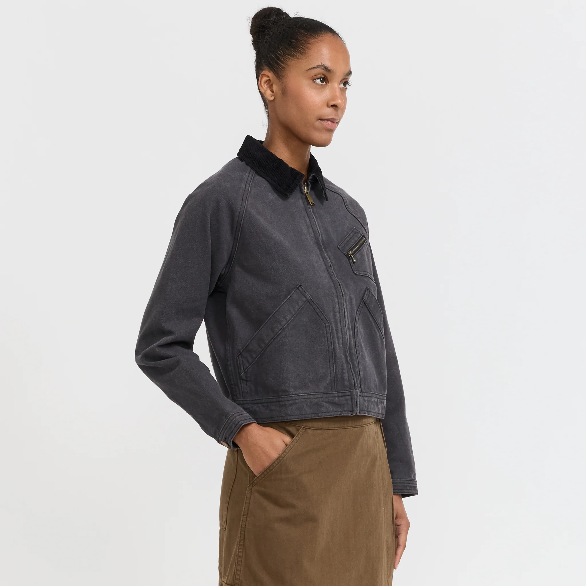 Womens Ranch Jacket Used Black - Image 3
