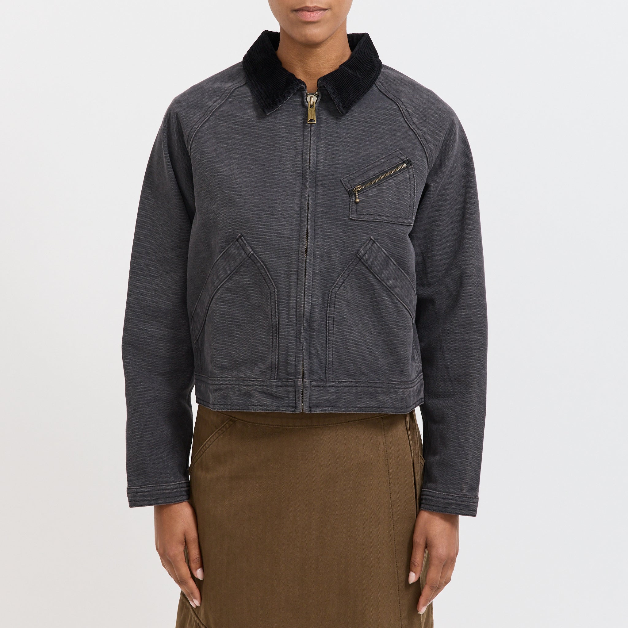 Womens Ranch Jacket Used Black - Image 5