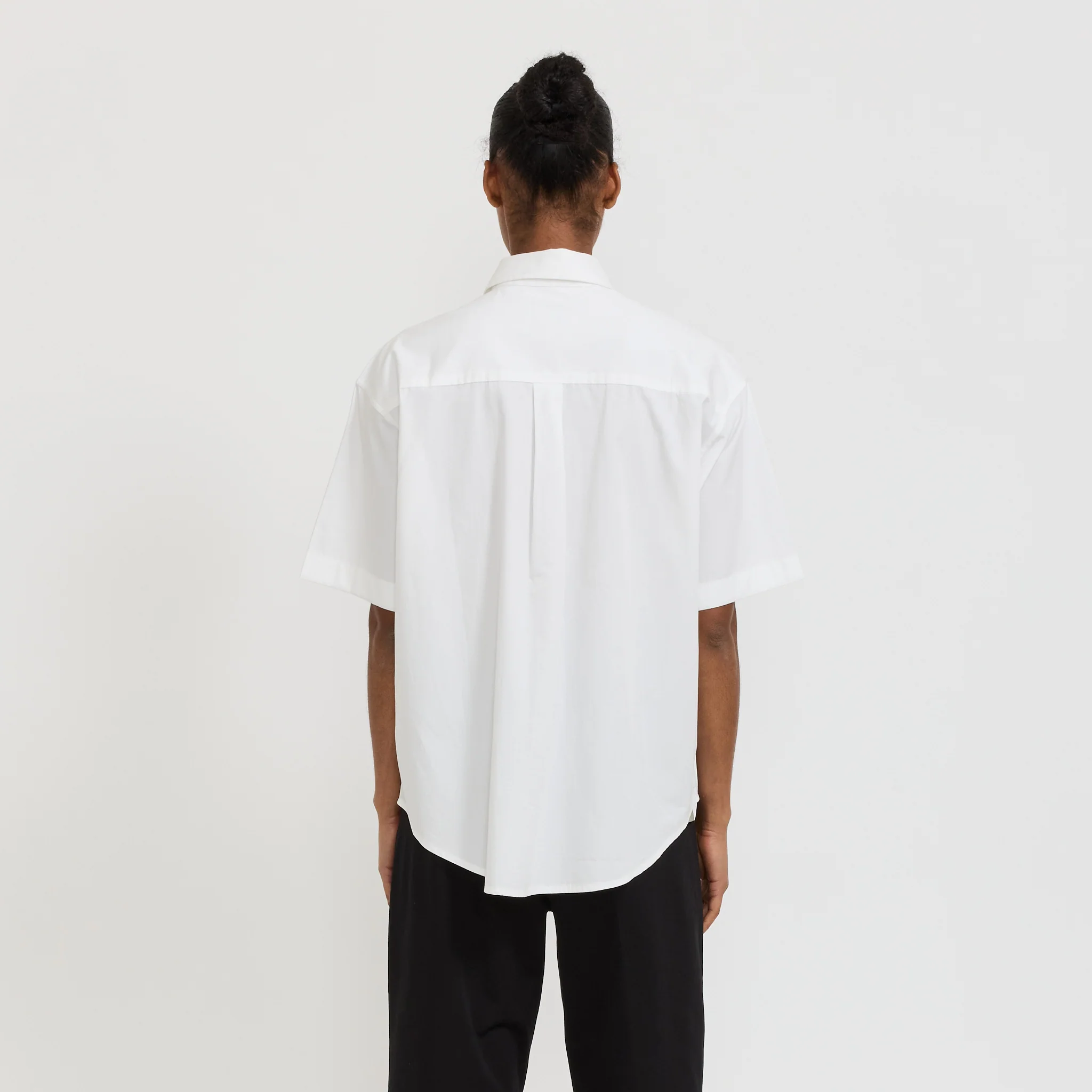 Womens S/S Jaxon Shirt White/White - Image 4