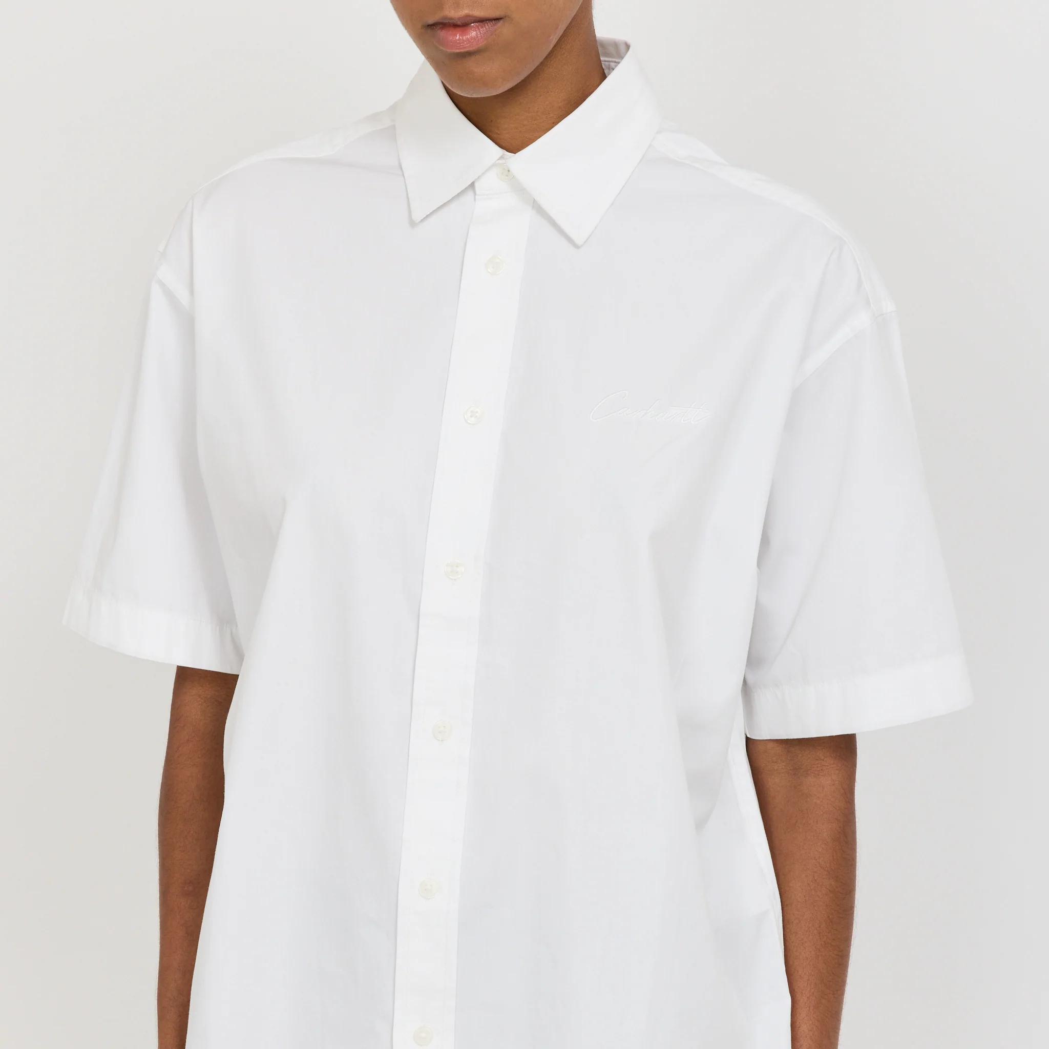 Womens S/S Jaxon Shirt White/White - Image 5