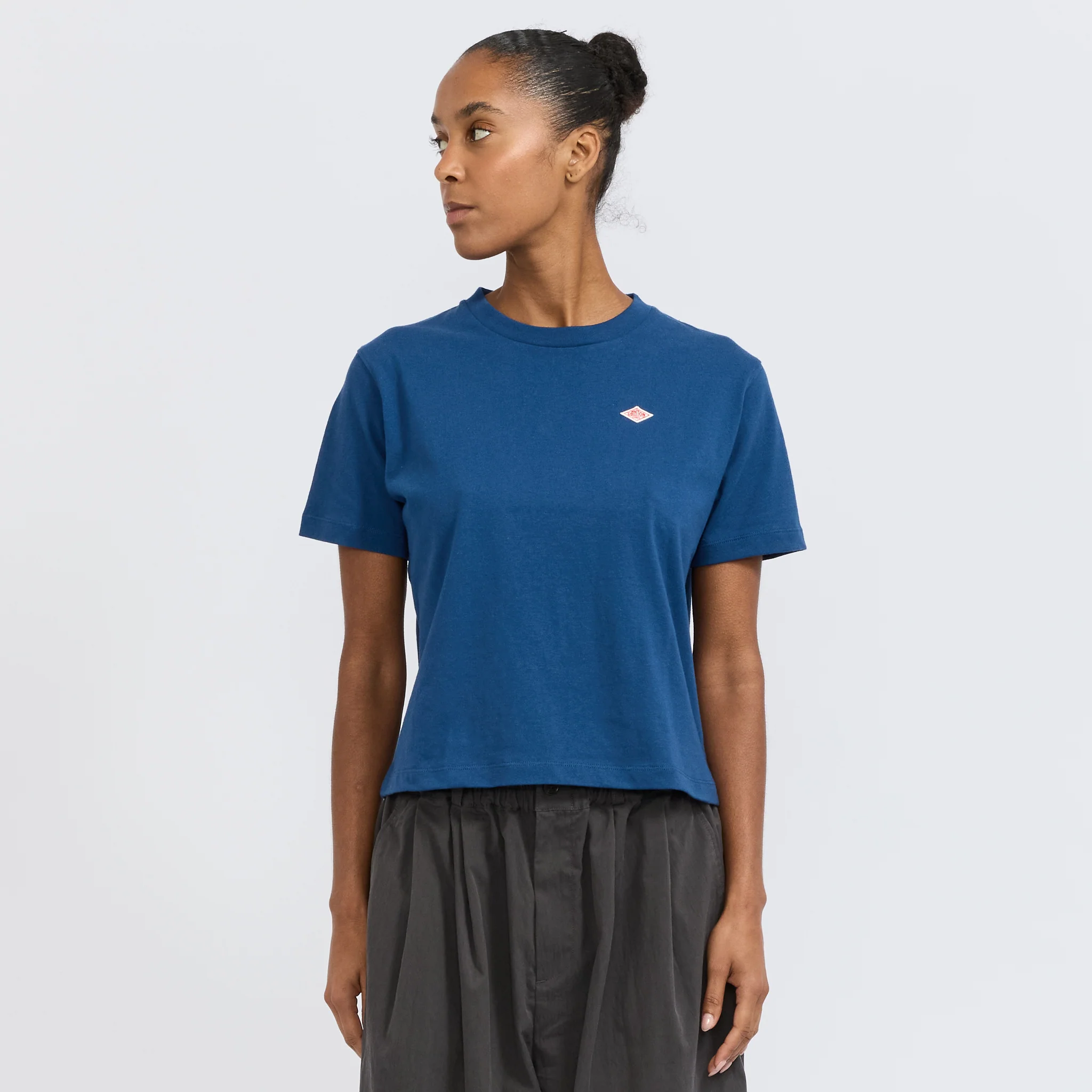 Womens Short T-Shirt Navy