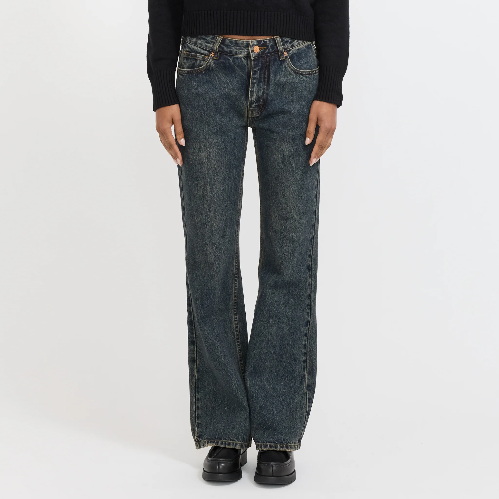 Womens Vini Jeans Dirty Indigo