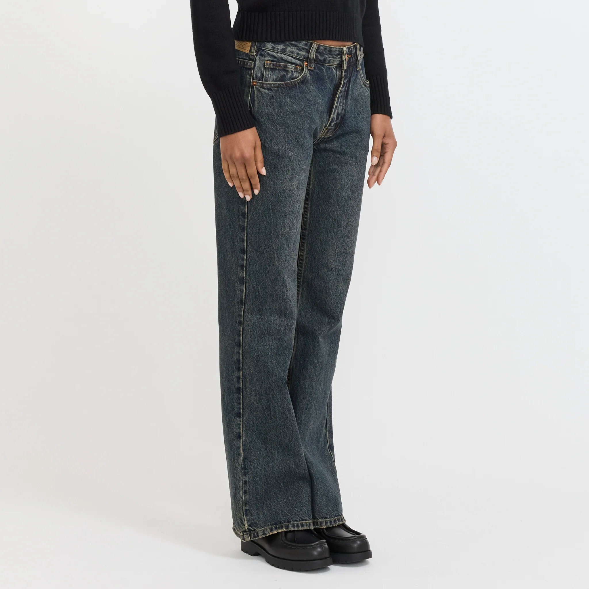 Womens Vini Jeans Dirty Indigo - Image 3