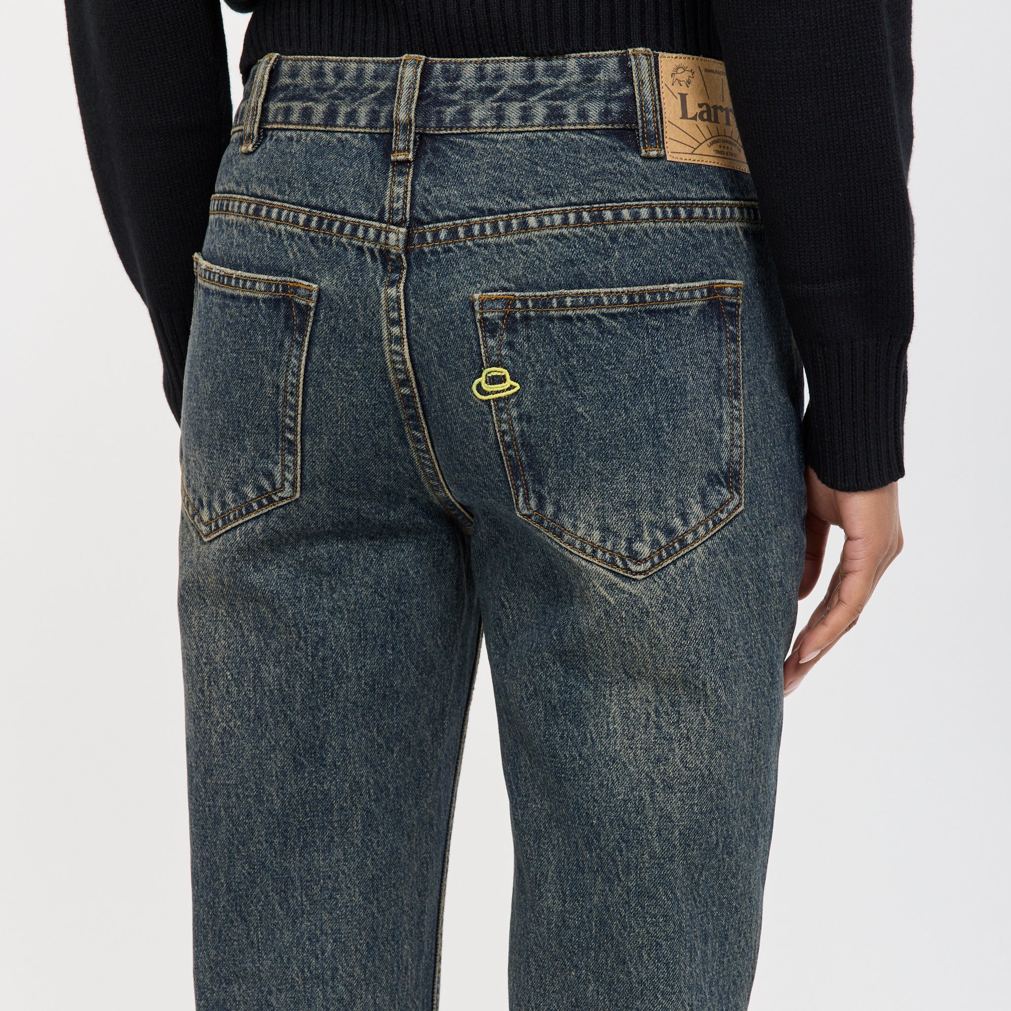 Womens Vini Jeans Dirty Indigo - Image 6