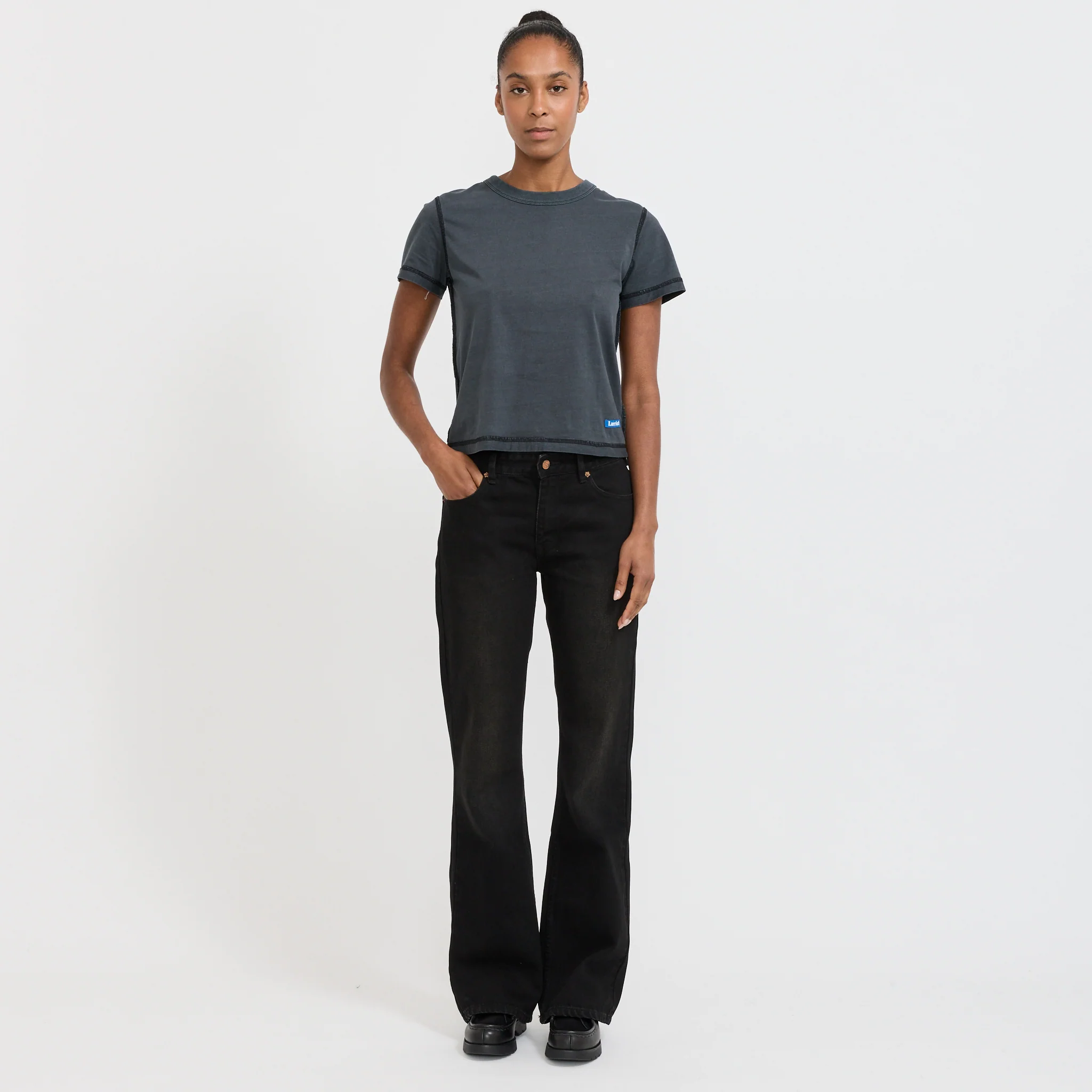 Womens Vini Jeans Used Black - Image 2