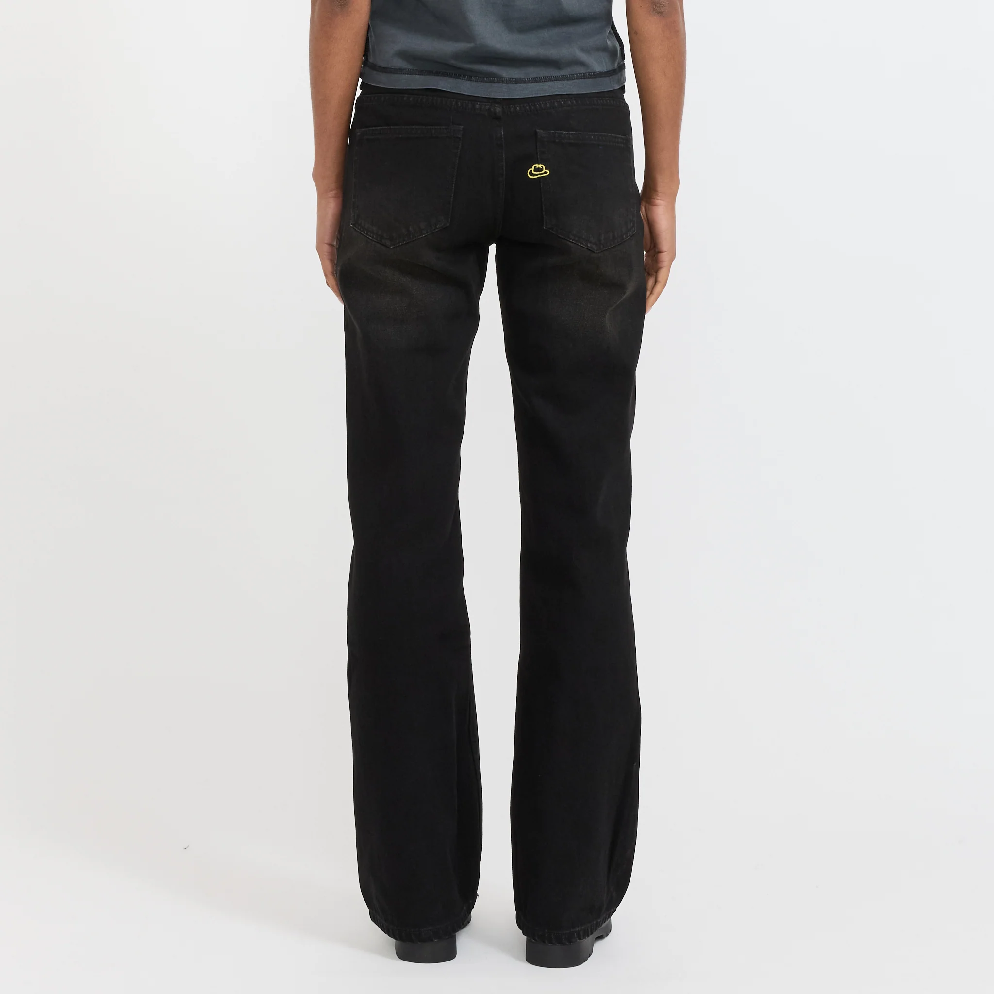 Womens Vini Jeans Used Black - Image 4