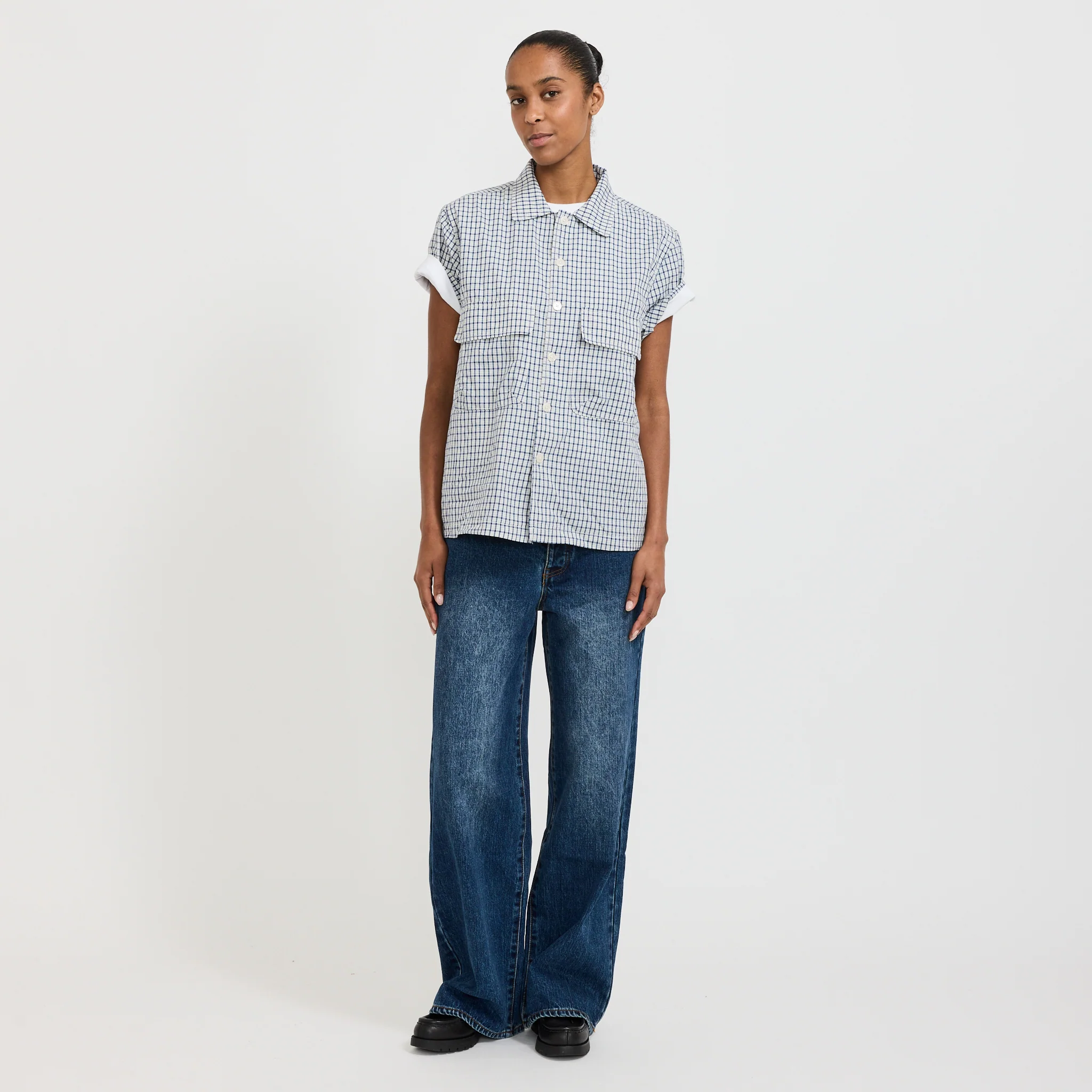 Womens Wale Jeans 70s Wash - Image 2