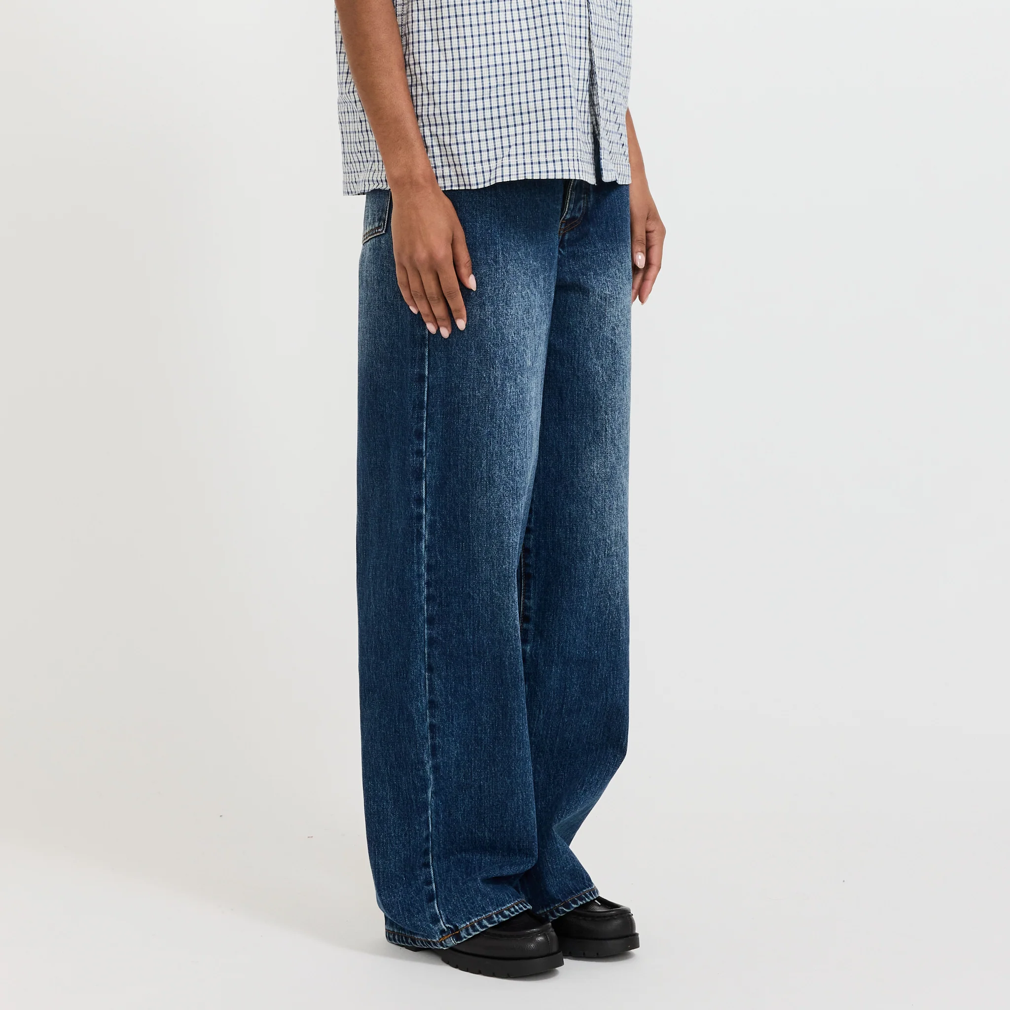 Womens Wale Jeans 70s Wash - Image 3