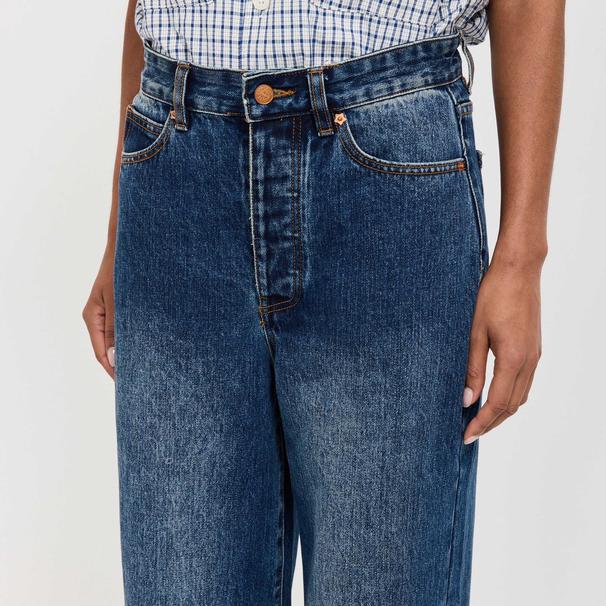 Womens Wale Jeans 70s Wash - Image 5