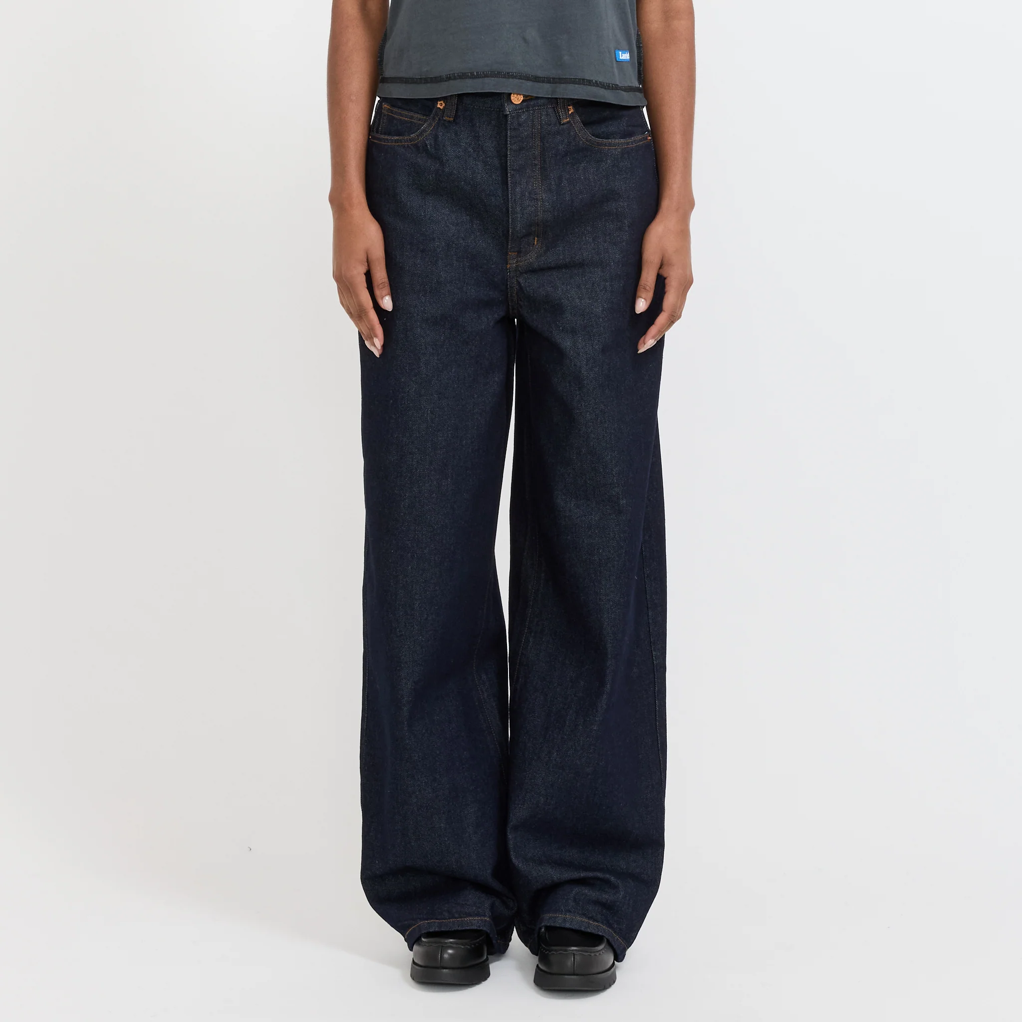 Womens Wale Jeans Indigo