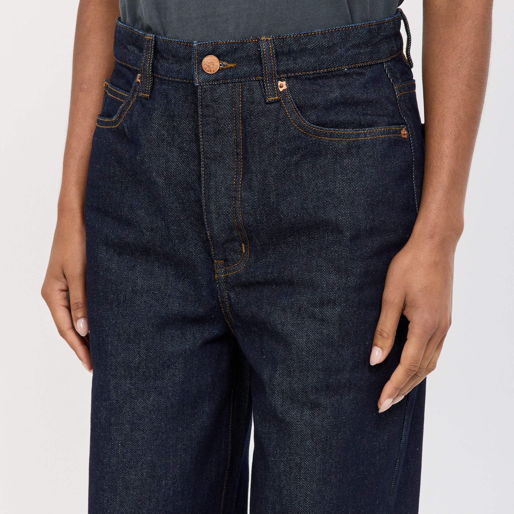 Womens Wale Jeans Indigo - Image 5