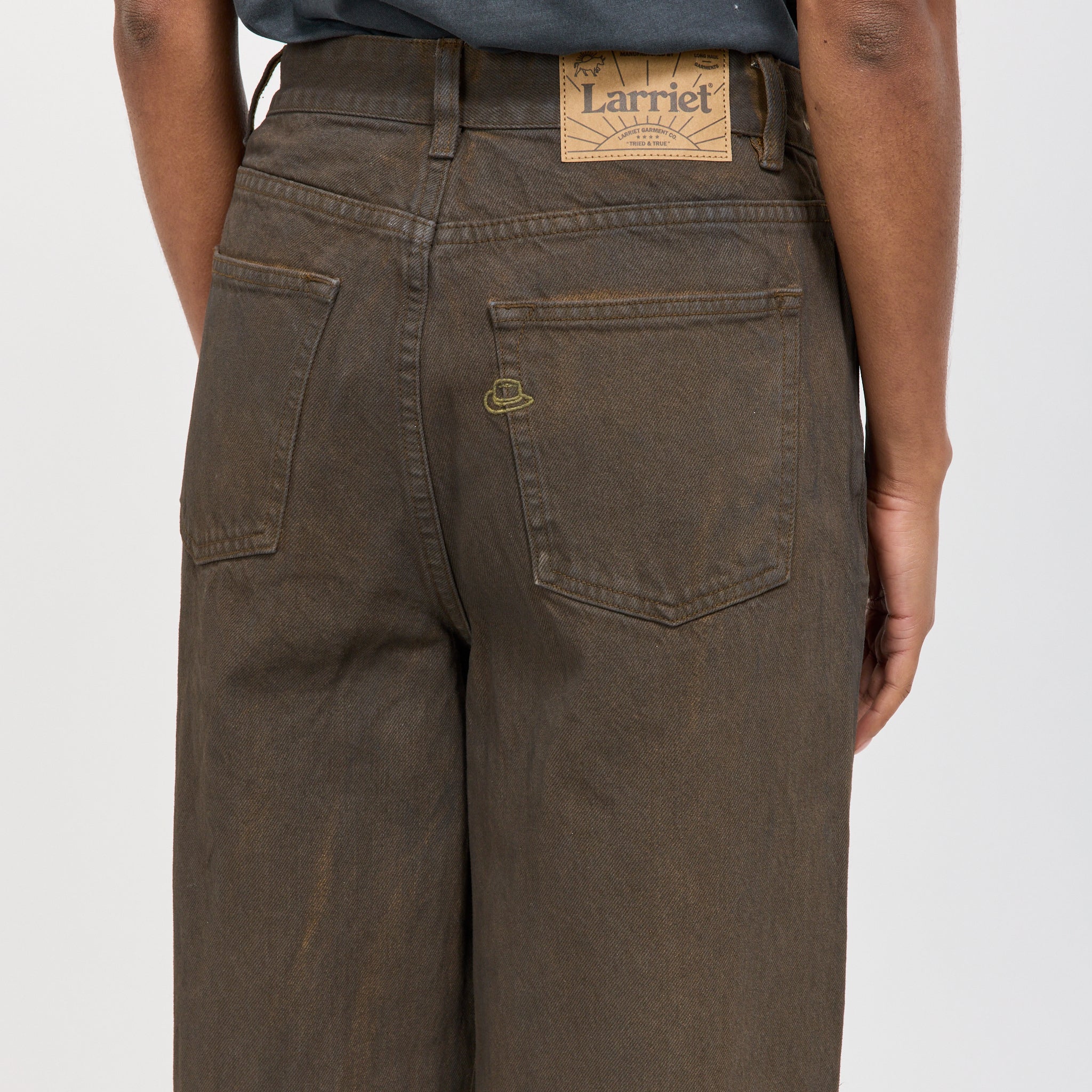 Womens Wale Jeans Mud Wash - Image 6