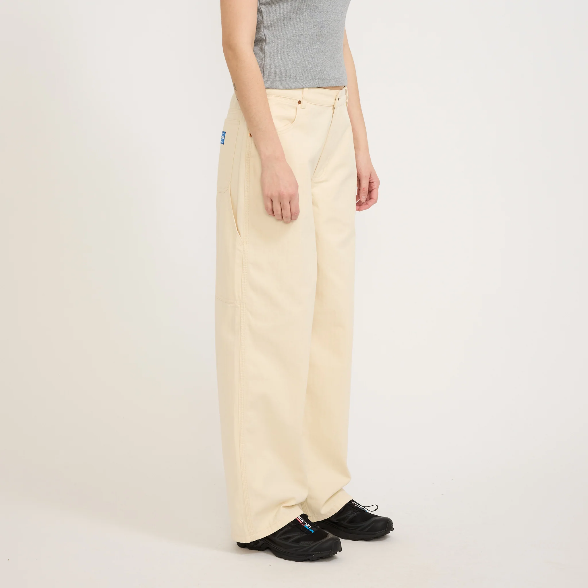 Womens Work Pant Natural - Image 3