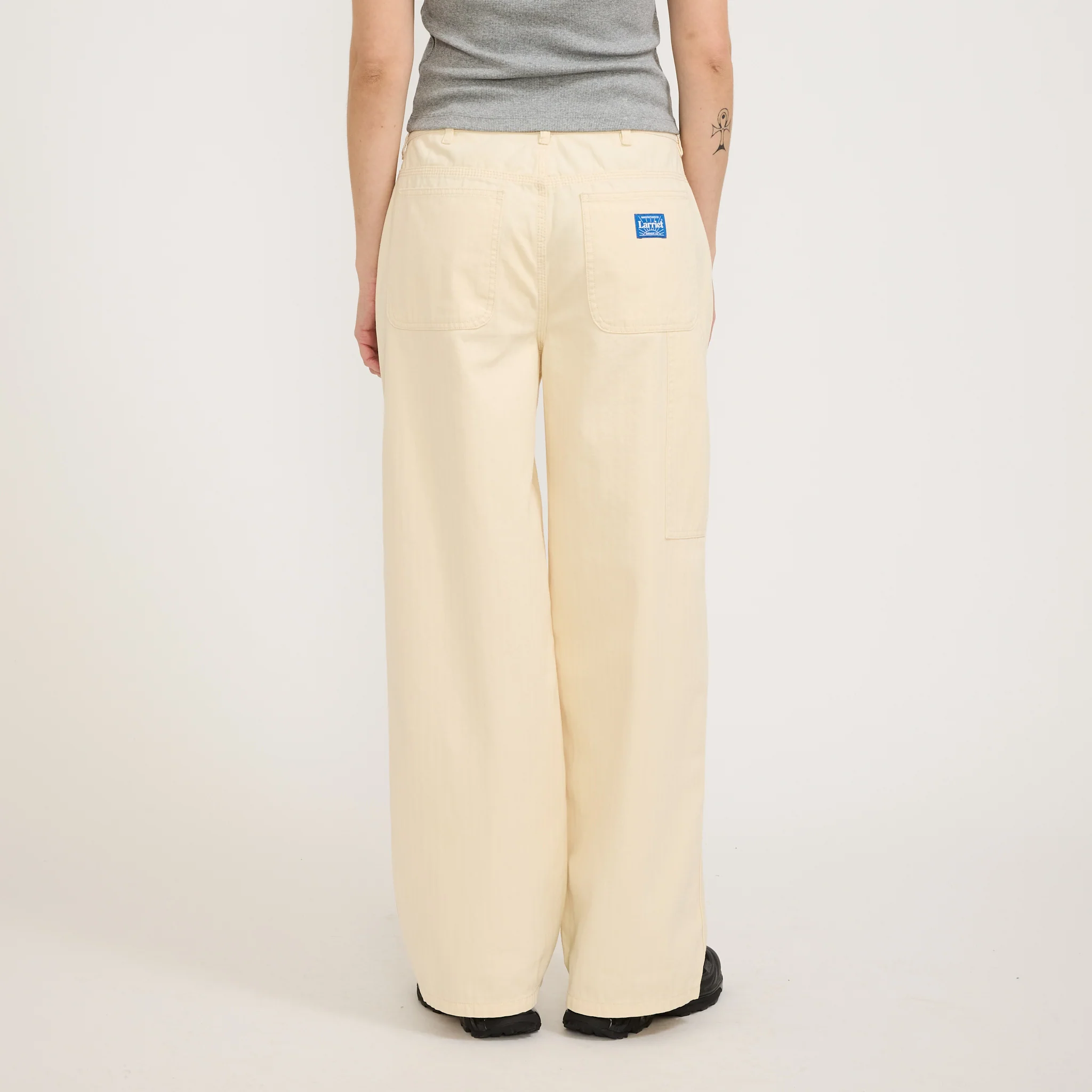 Womens Work Pant Natural - Image 4