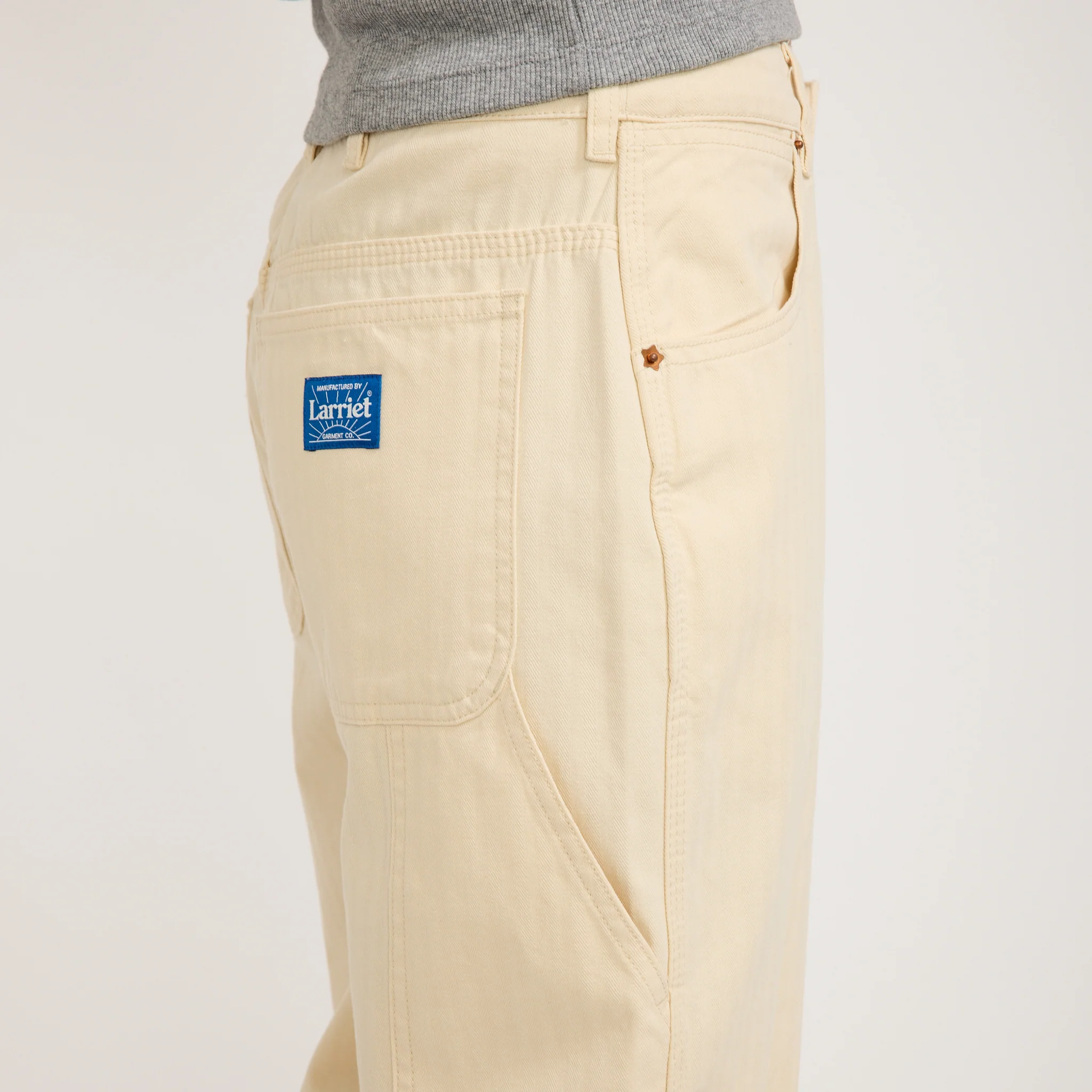 Womens Work Pant Natural - Image 7