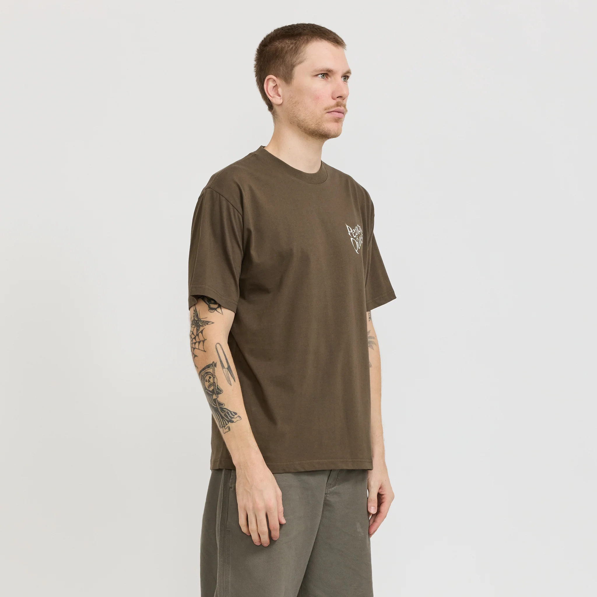 Wordmark T-Shirt Coffee - Image 3