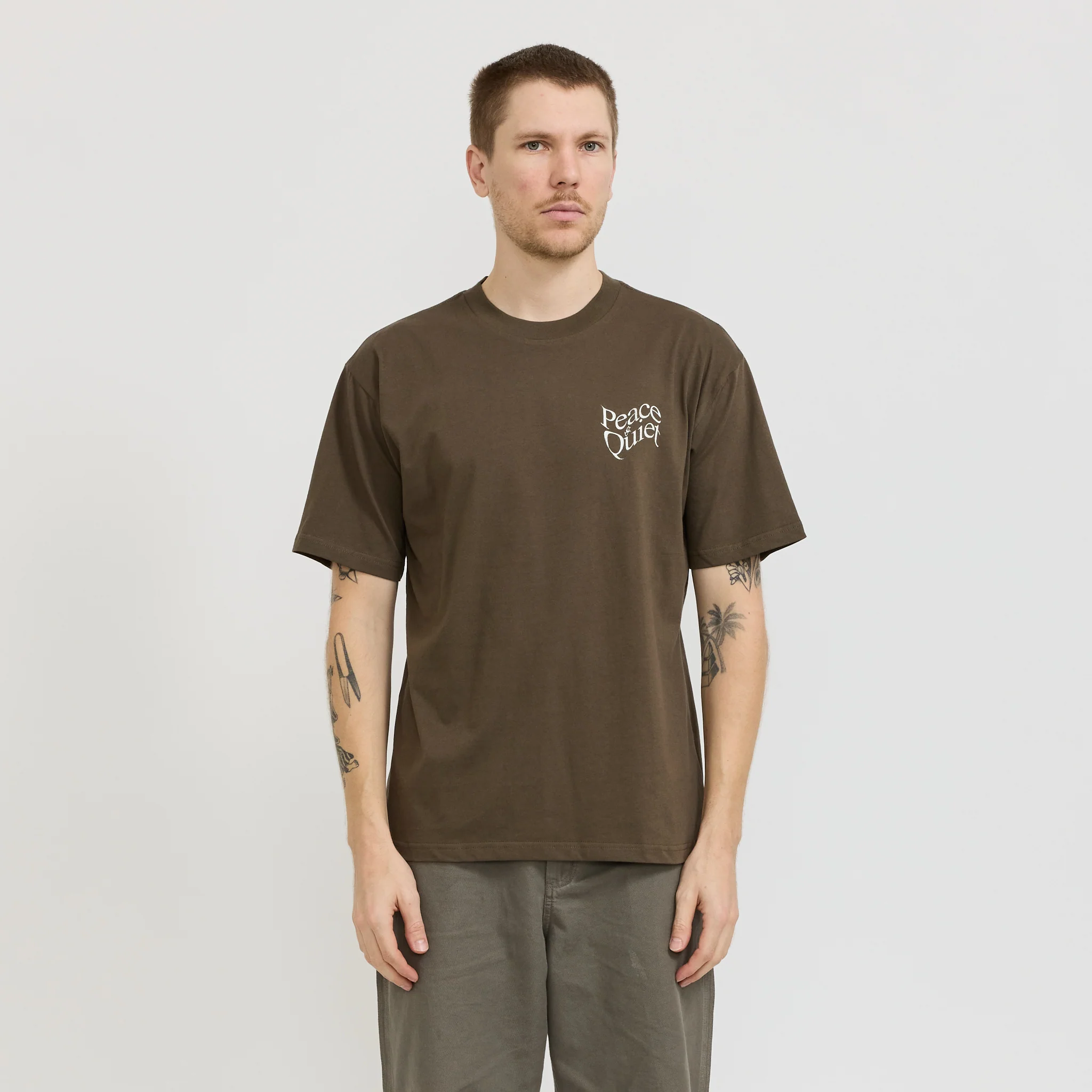 Wordmark T-Shirt Coffee - Image 6