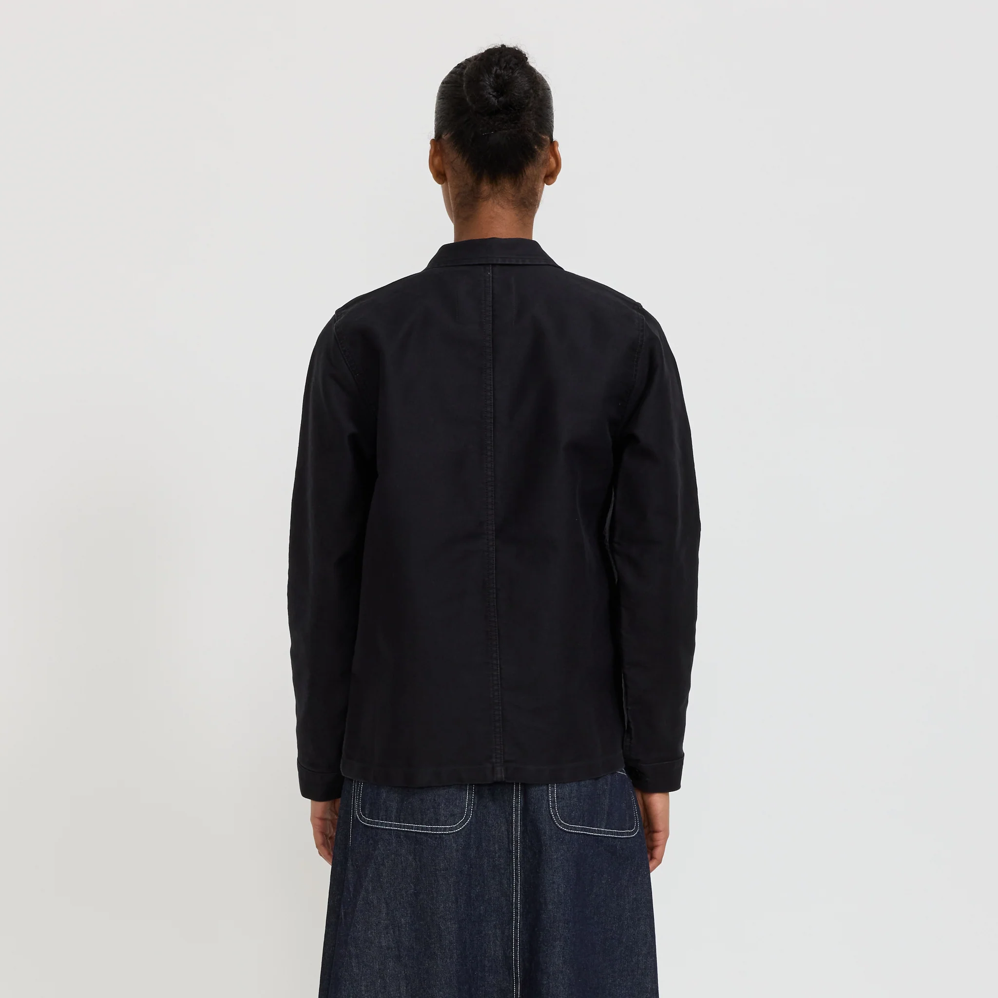 W's Genuine Work Jacket Black - Image 4