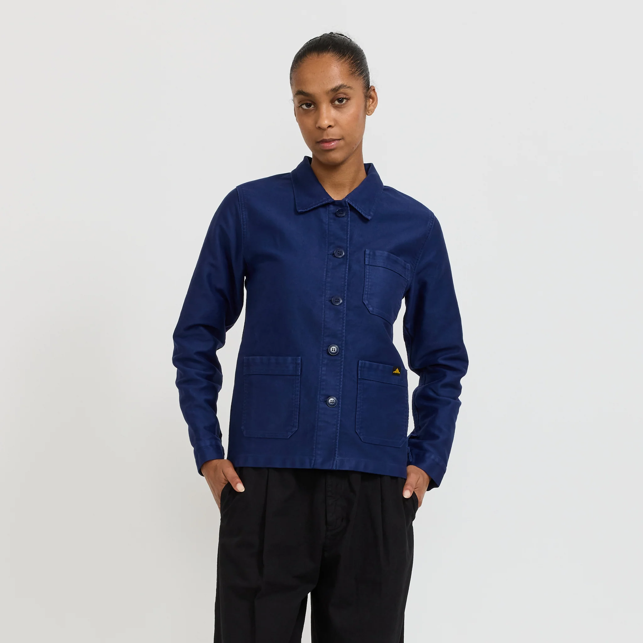 W's Genuine Work Jacket Blue - Image 8