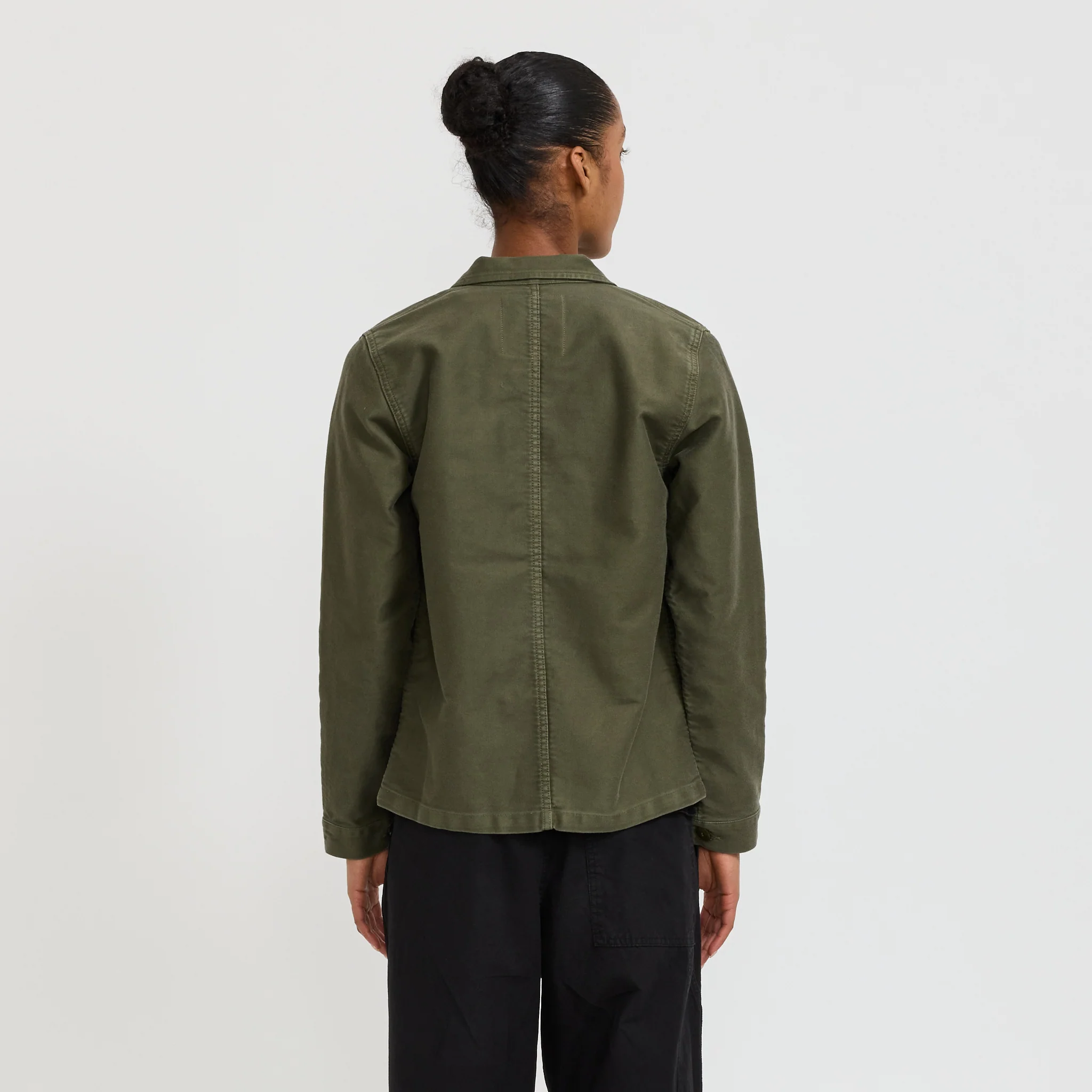 W's Genuine Work Jacket Kaki - Image 4