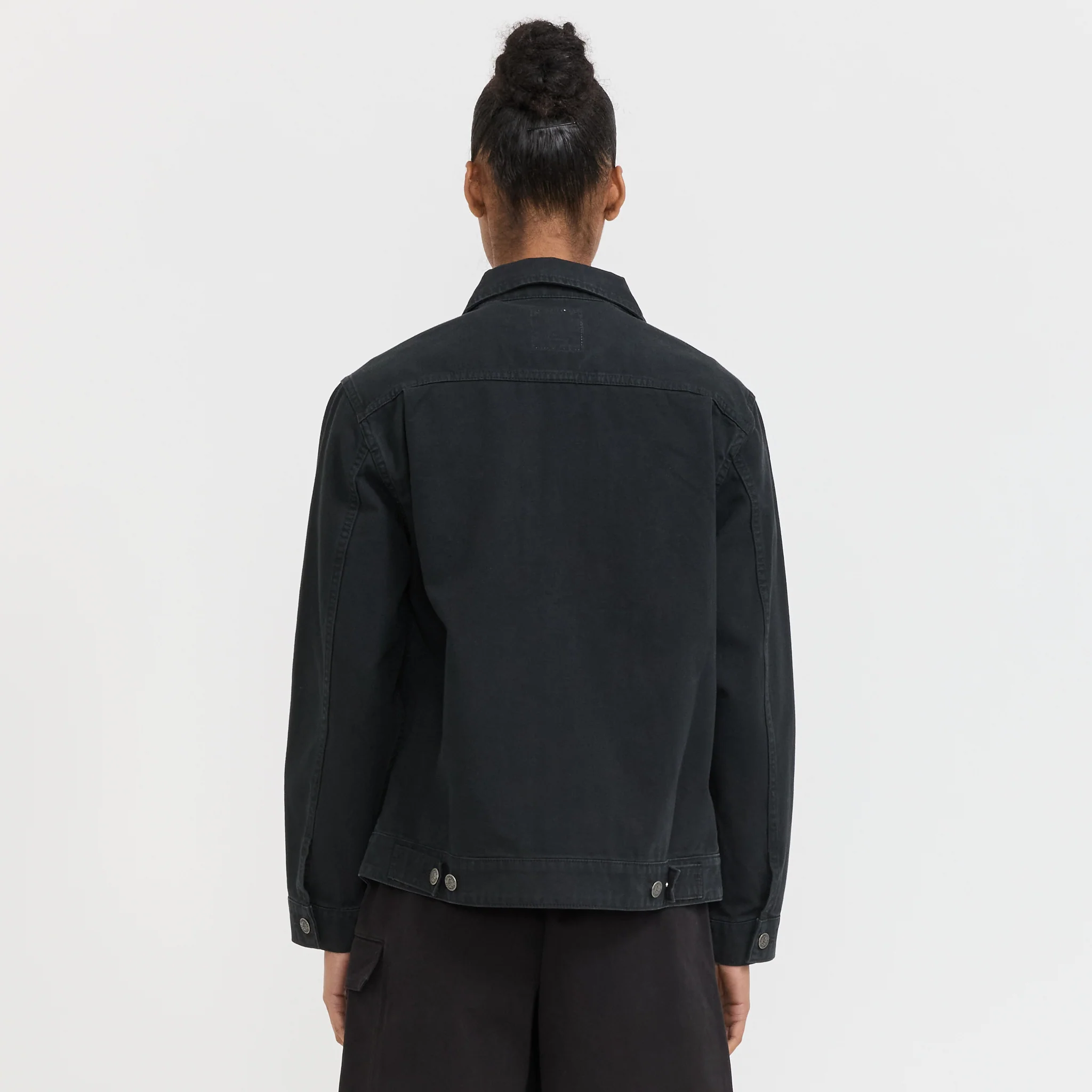 W's Taos Canvas Jacket Black - Image 4