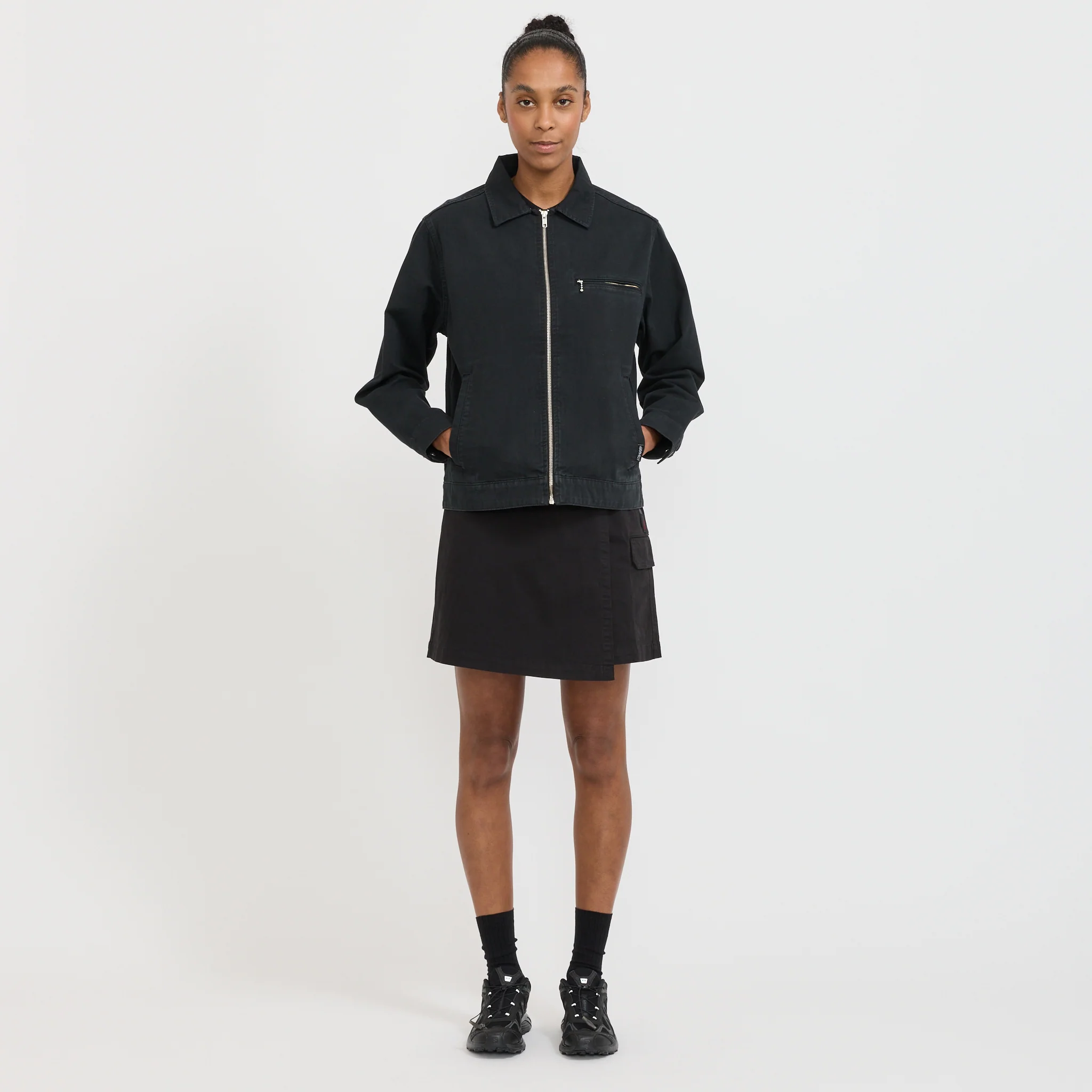 W's Taos Canvas Jacket Black - Image 5