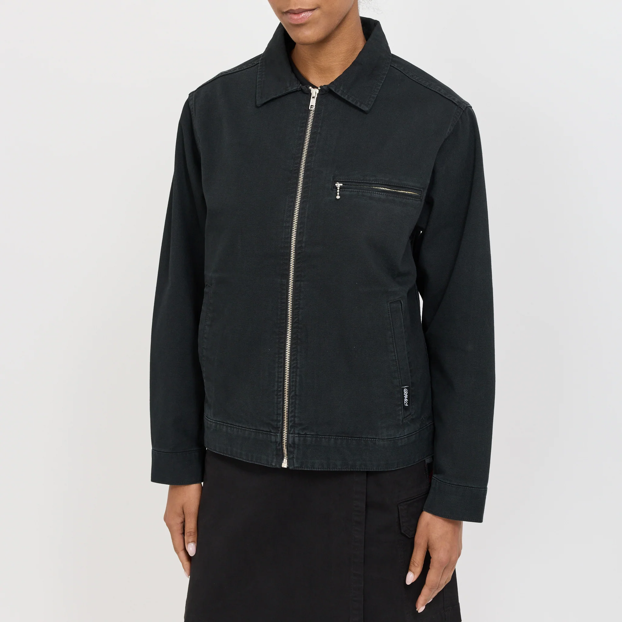 W's Taos Canvas Jacket Black - Image 6