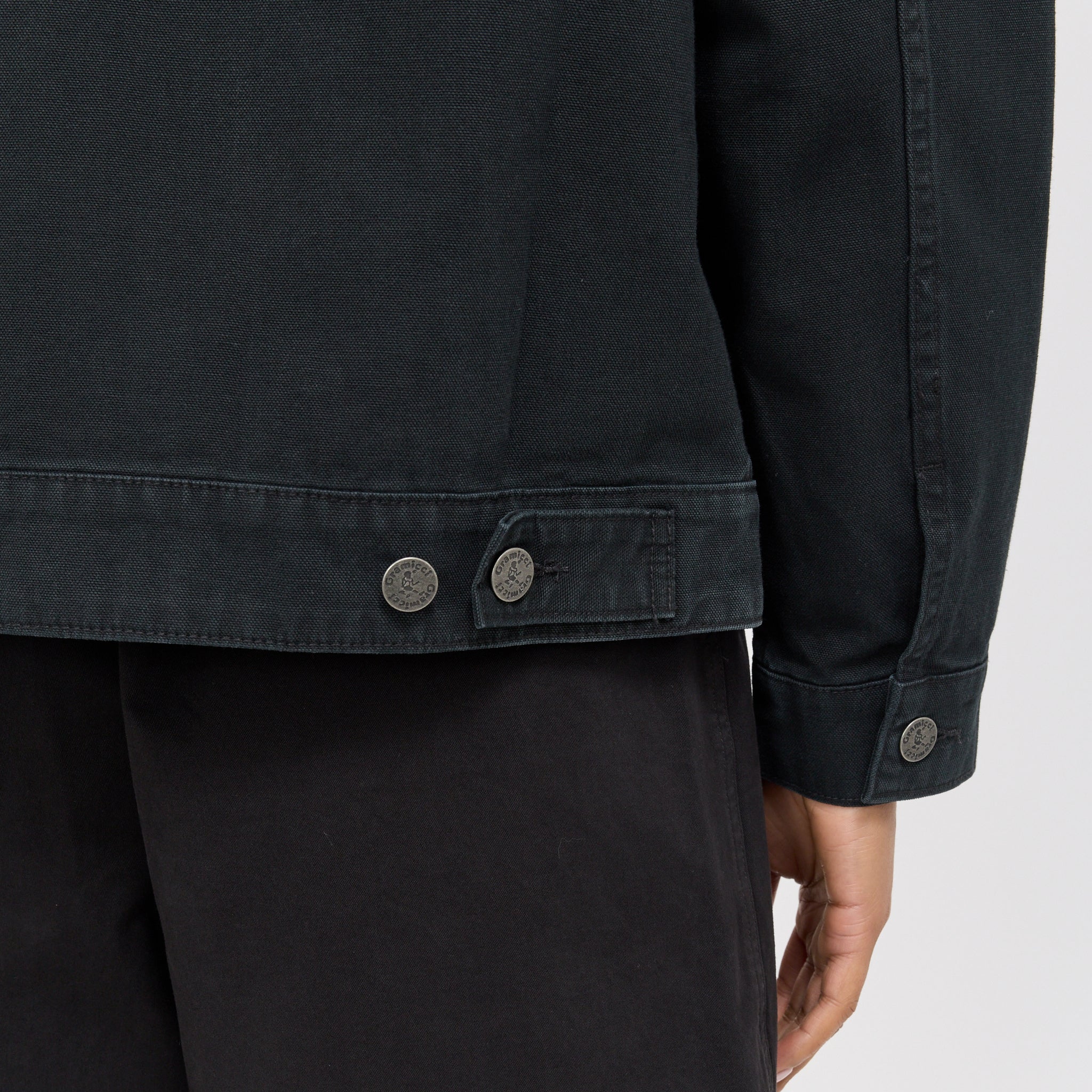 W's Taos Canvas Jacket Black - Image 7