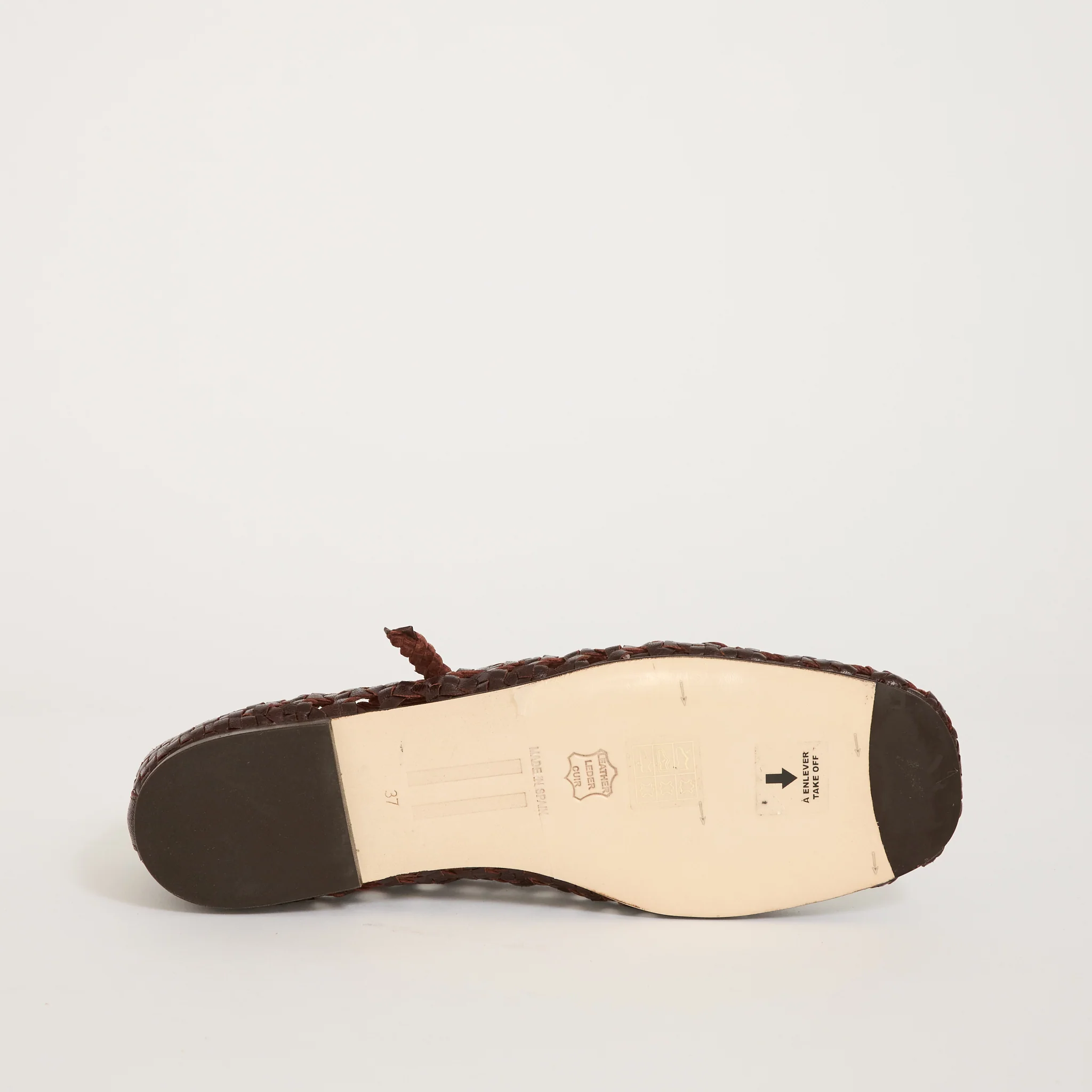 Yeida Chocolate Brown Ballerina - Image 4