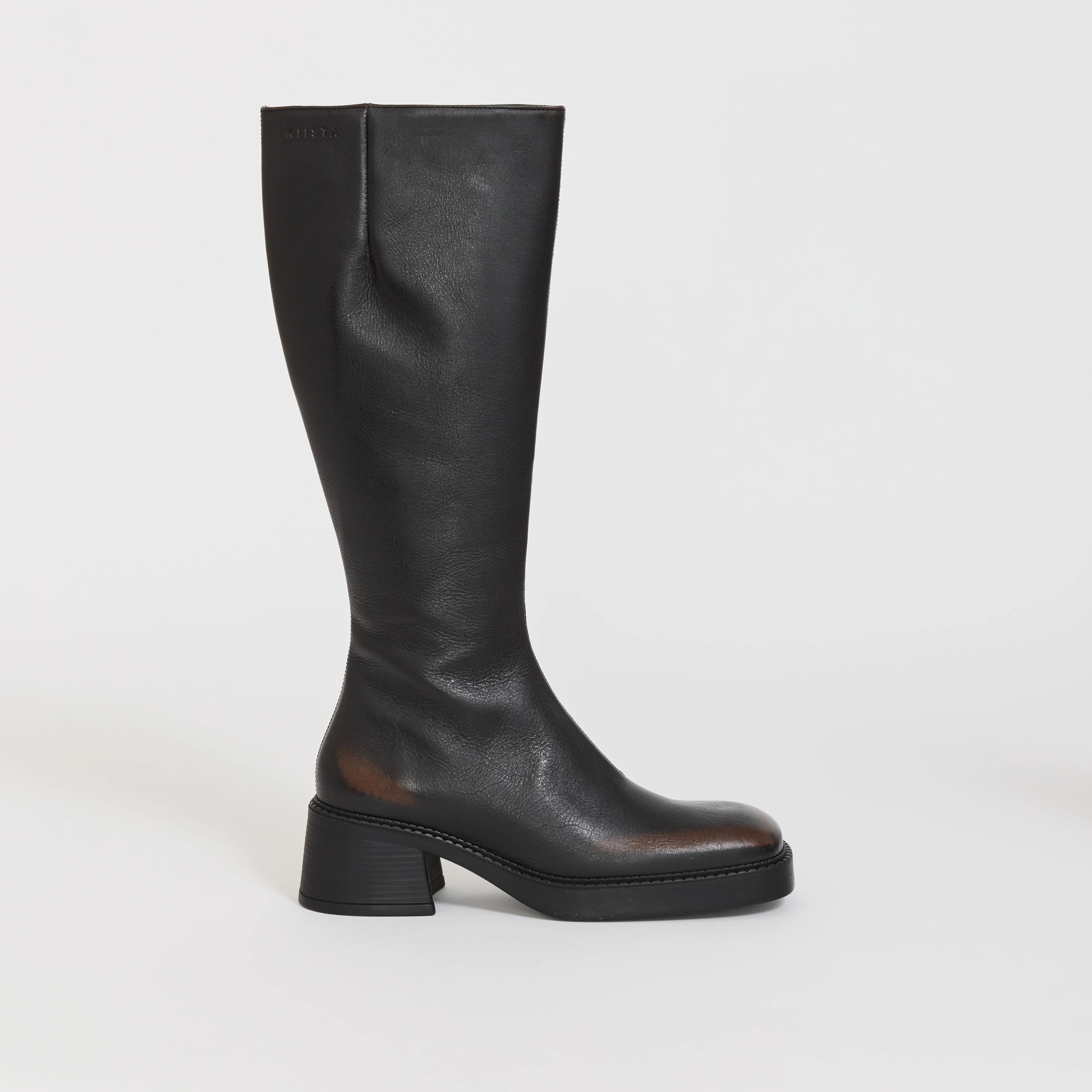 Yumi Brushed Brown Boots - Image 2