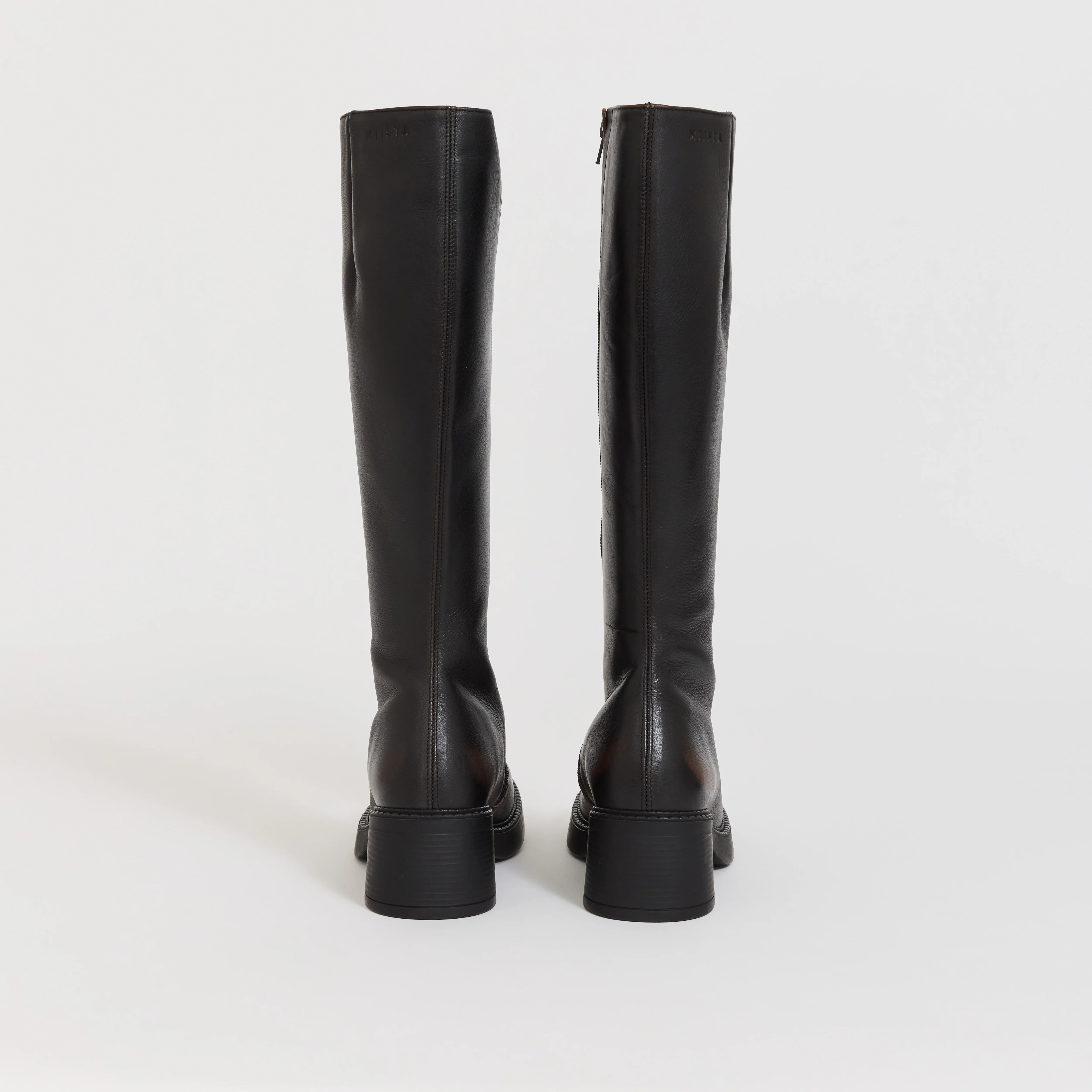 Yumi Brushed Brown Boots - Image 3