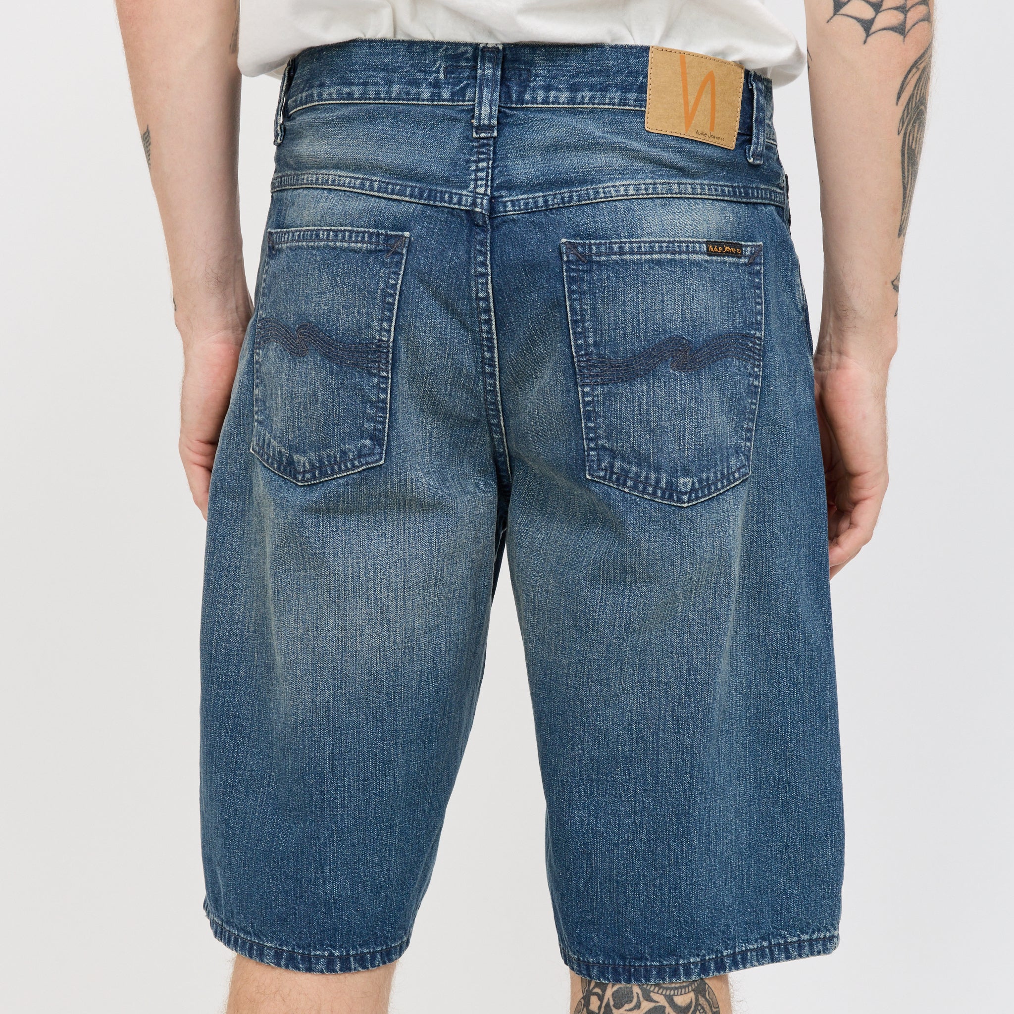 Zeb Denim Shorts Blue Painter - Image 6