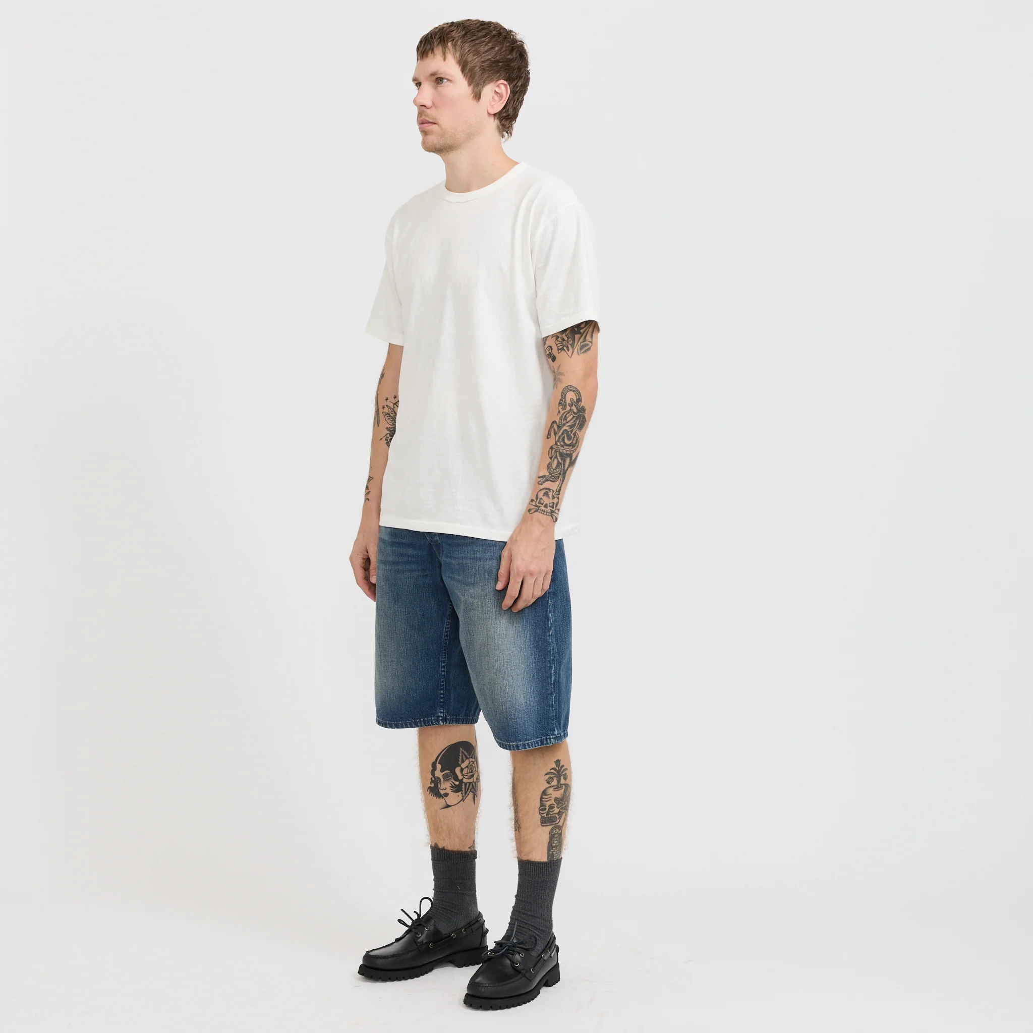 Zeb Denim Shorts Blue Painter - Image 7