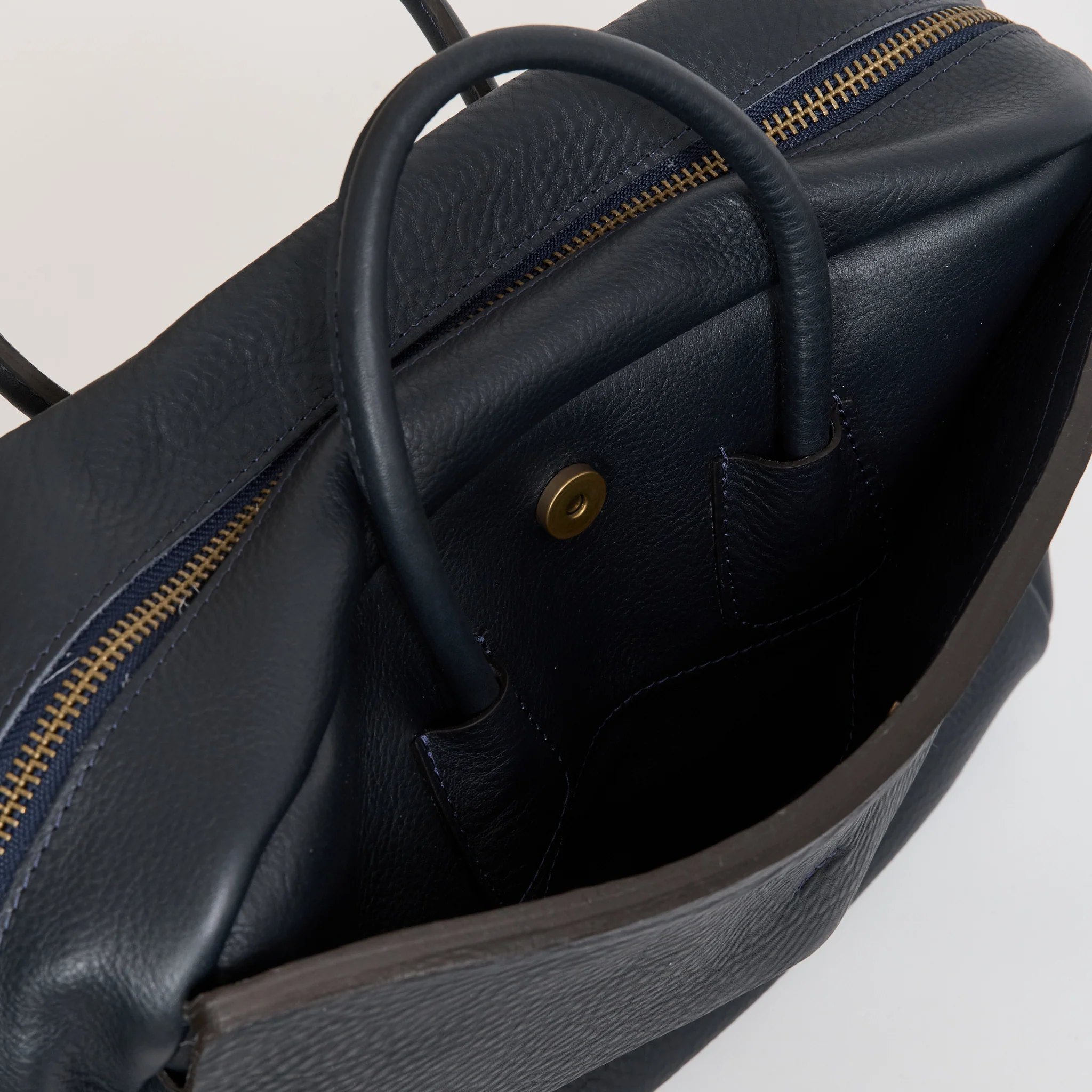 Zeppo Solo Business Bag Navy Blue - Image 10
