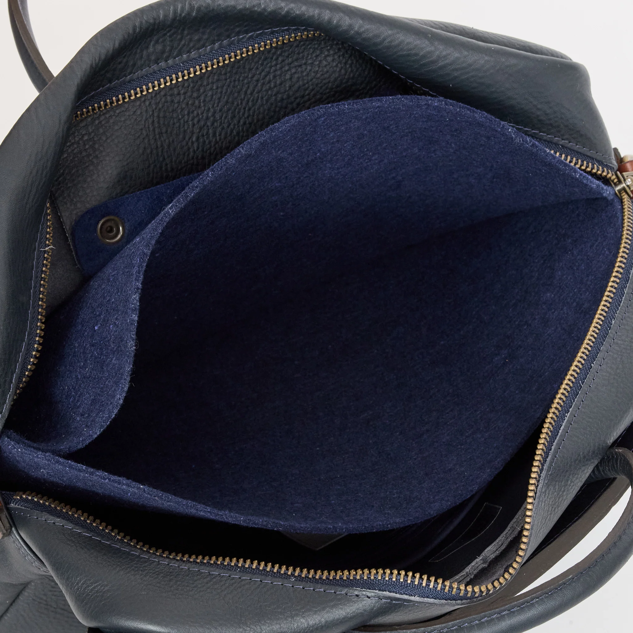Zeppo Solo Business Bag Navy Blue - Image 6