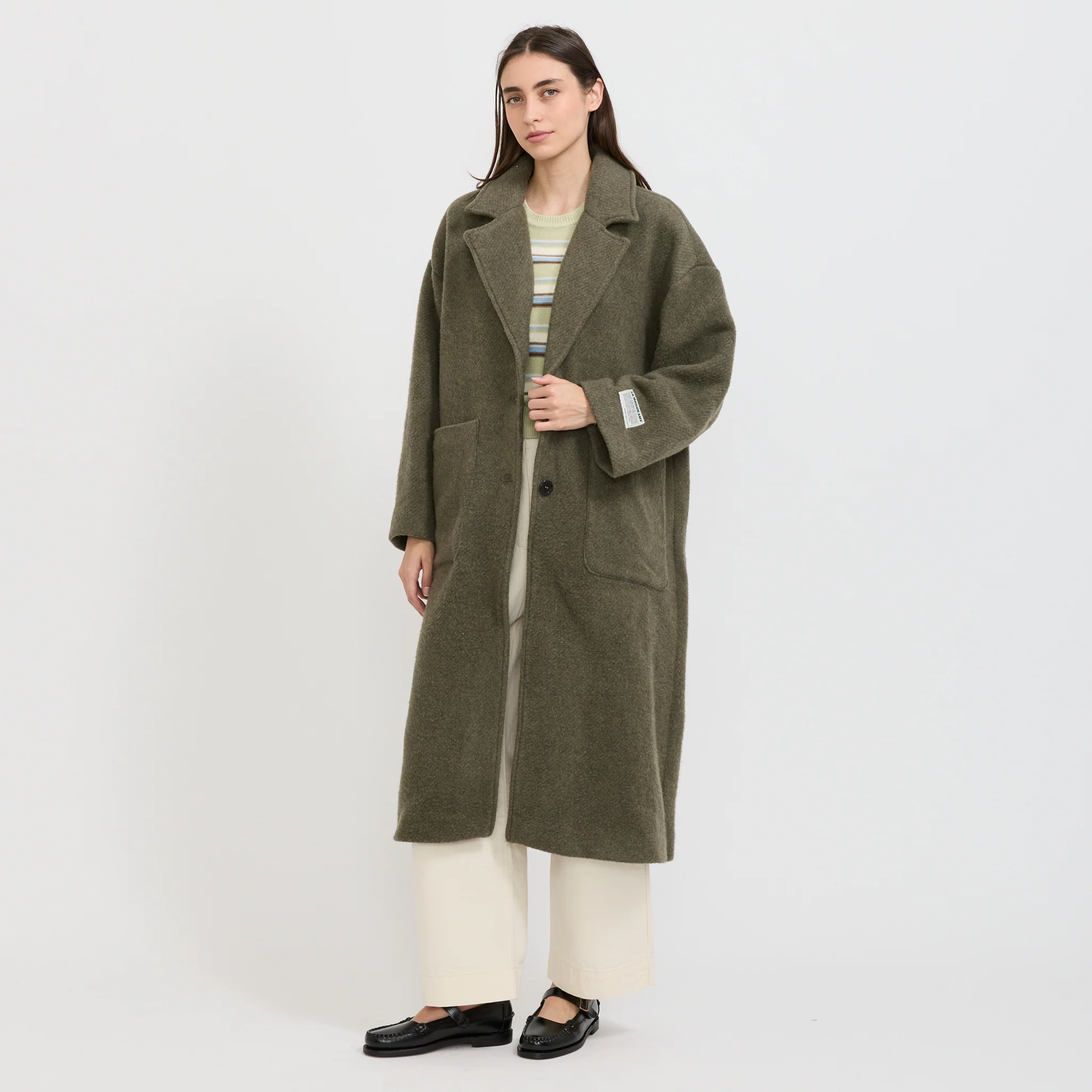 Ziffow Coat Lichen Melange - Image 2