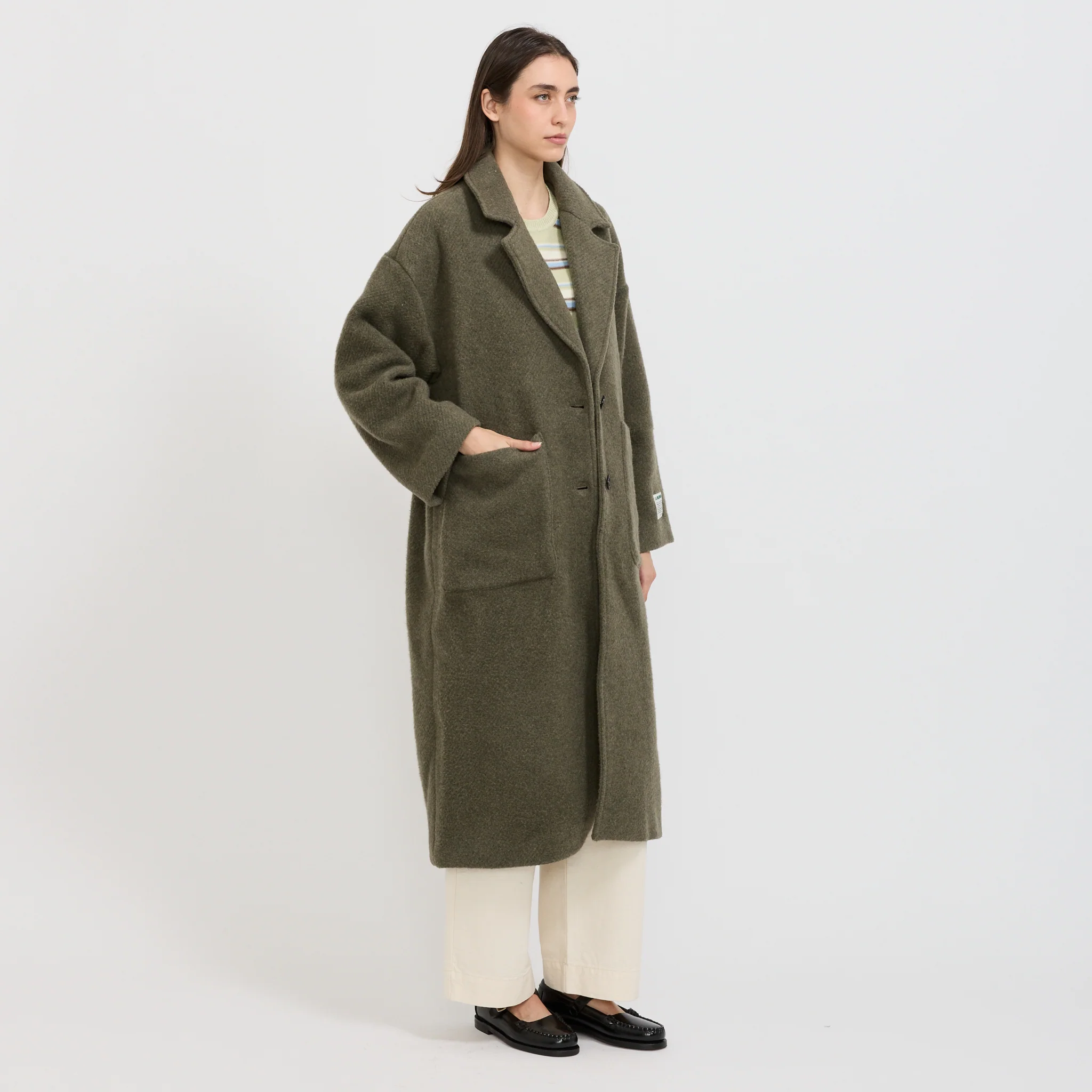 Ziffow Coat Lichen Melange - Image 3