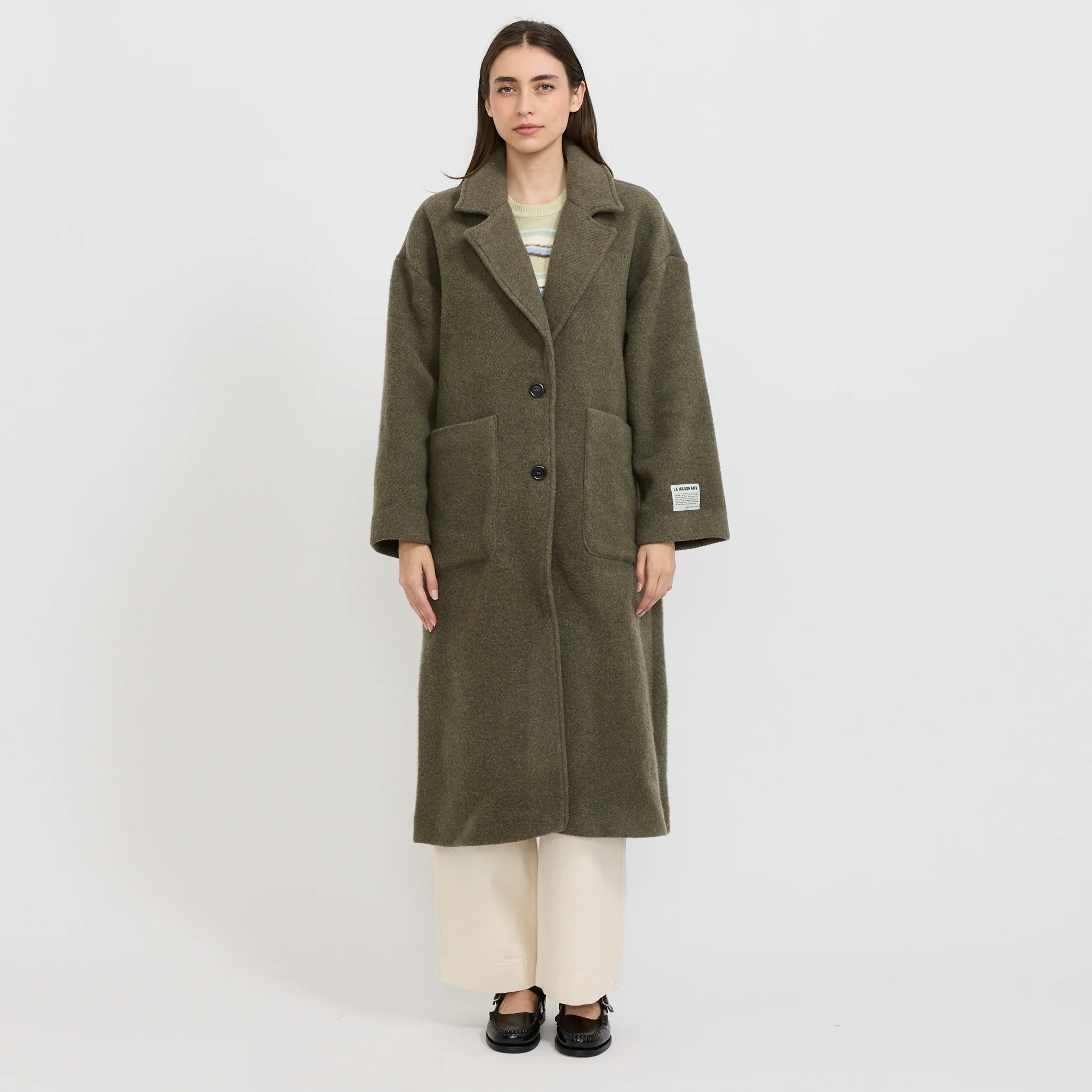 Ziffow Coat Lichen Melange - Image 5