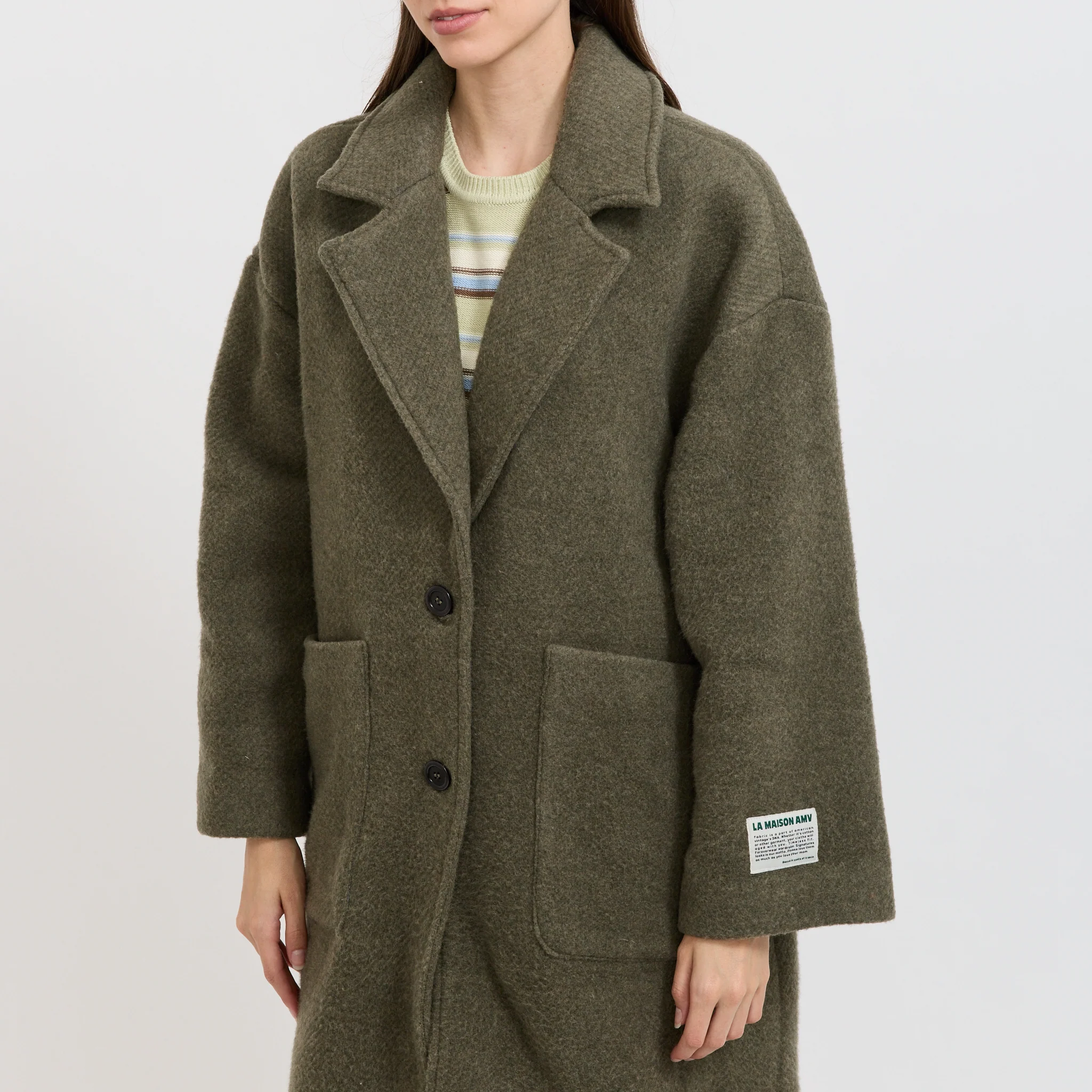 Ziffow Coat Lichen Melange - Image 6