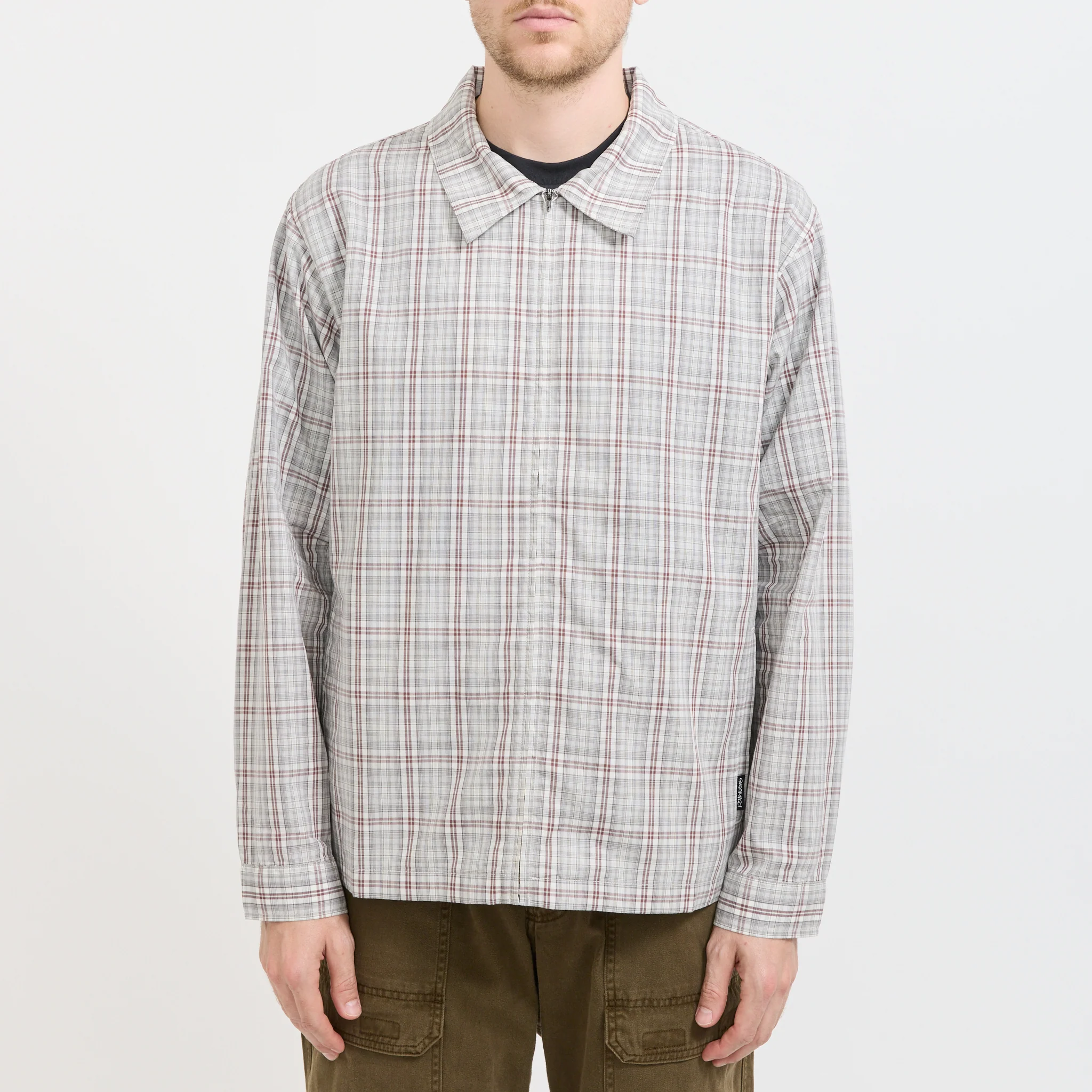 Zip-Up Garage Jacket Natural - Image 5