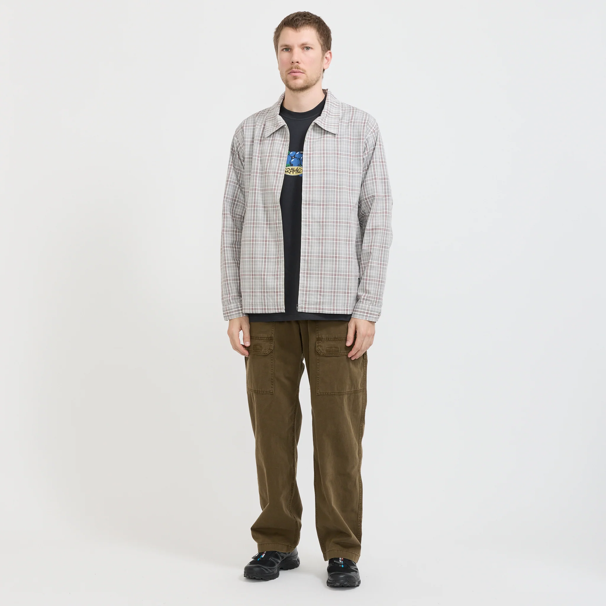 Zip-Up Garage Jacket Natural - Image 7