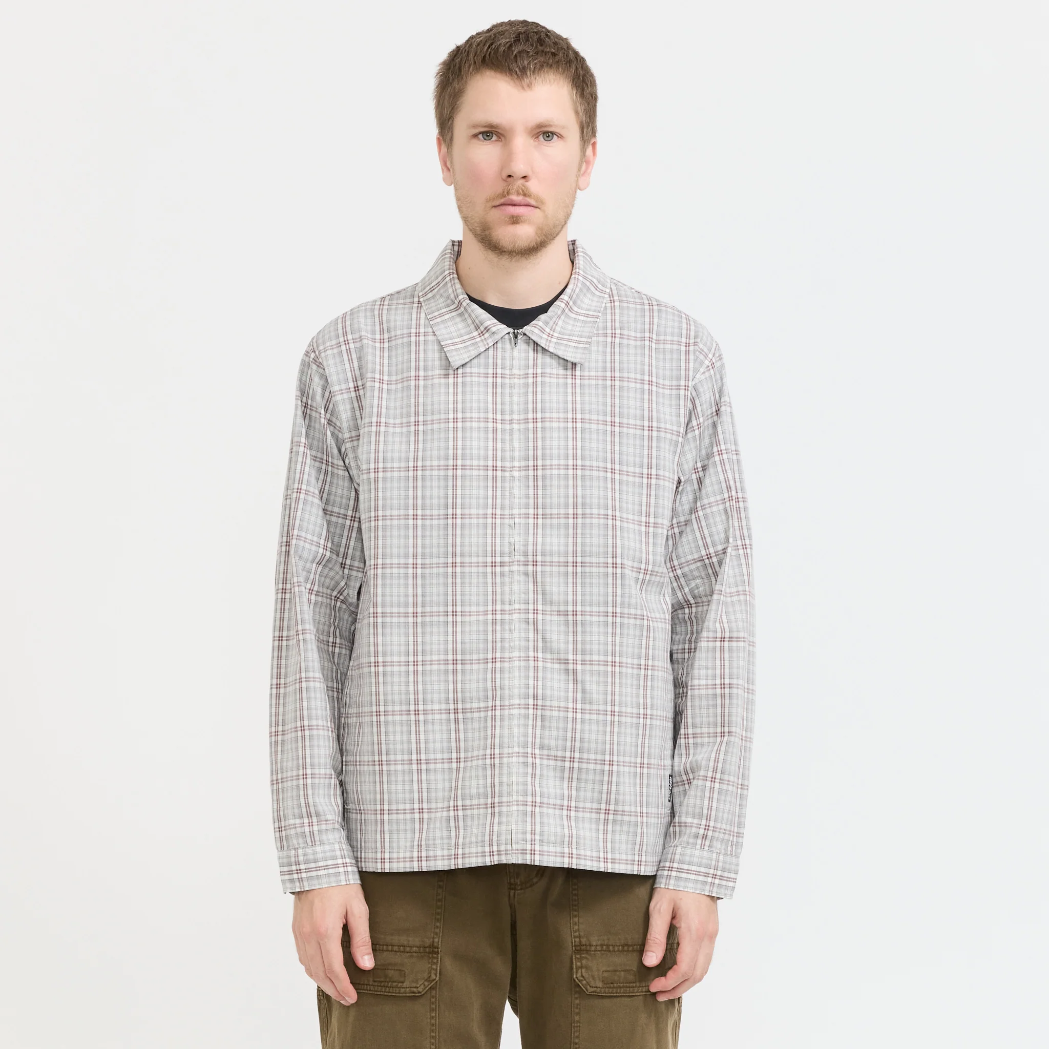 Zip-Up Garage Jacket Natural - Image 8