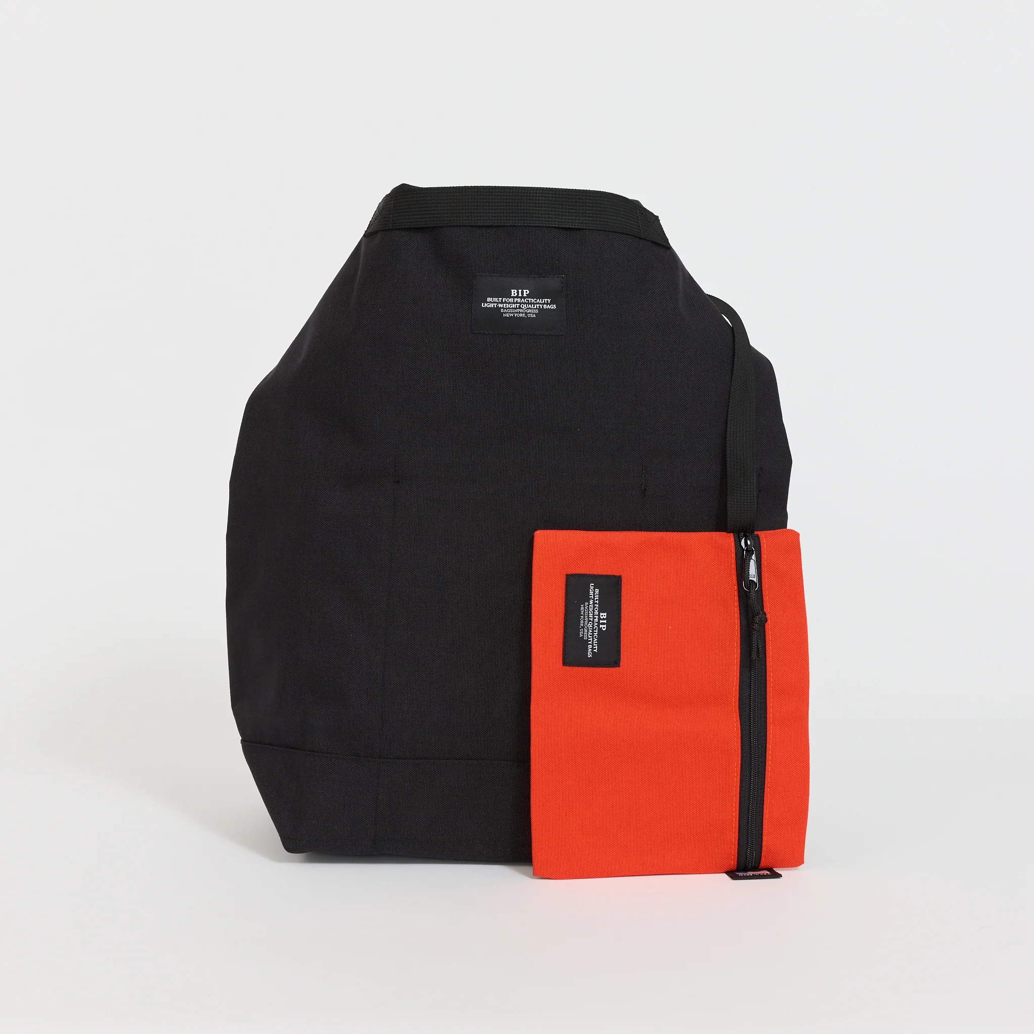 Zipper Backpack Black - Image 6